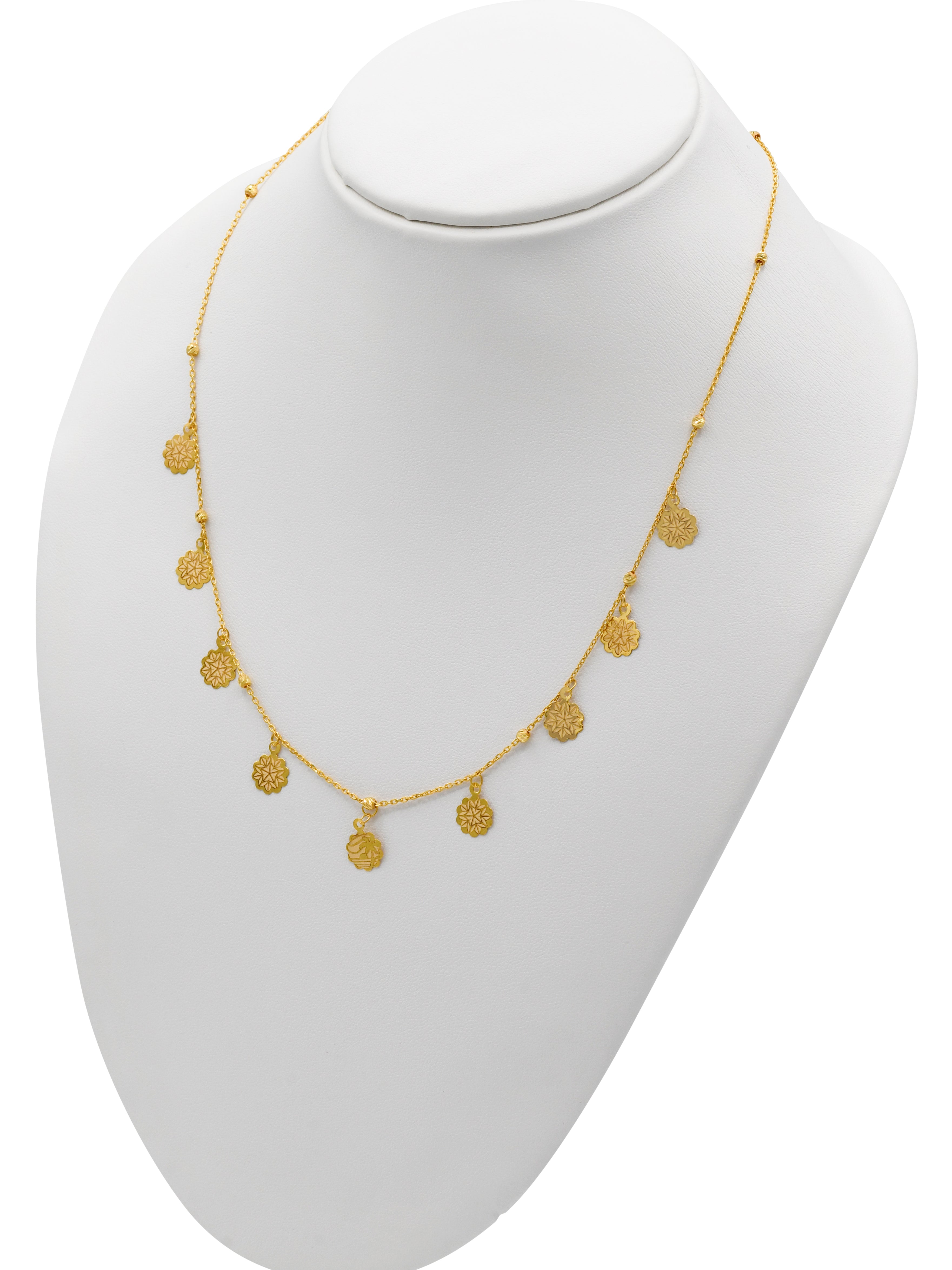 22ct Gold Charms Fancy Chain