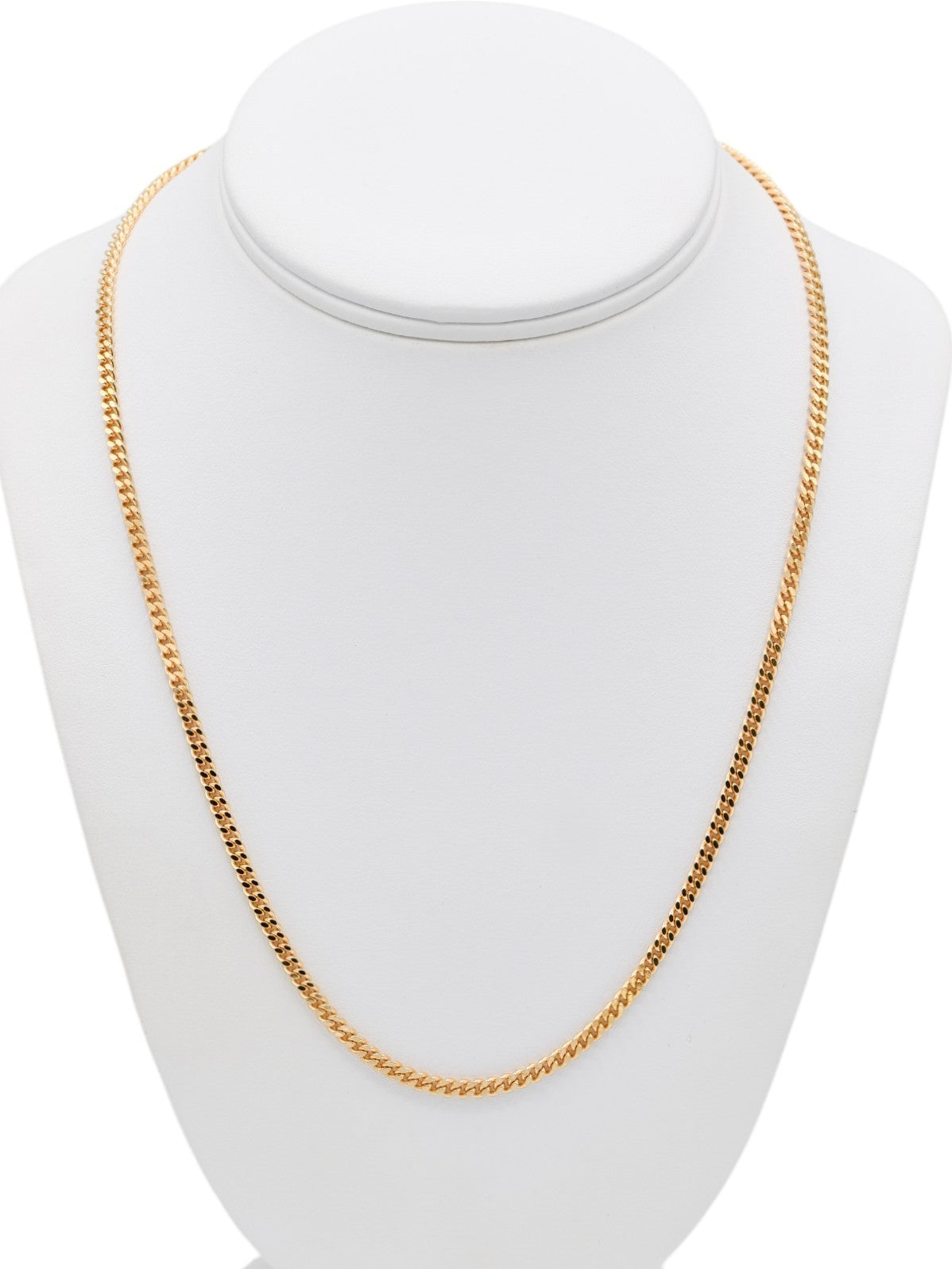 9ct Gold 2 Sided Curb Chain - Roop Darshan