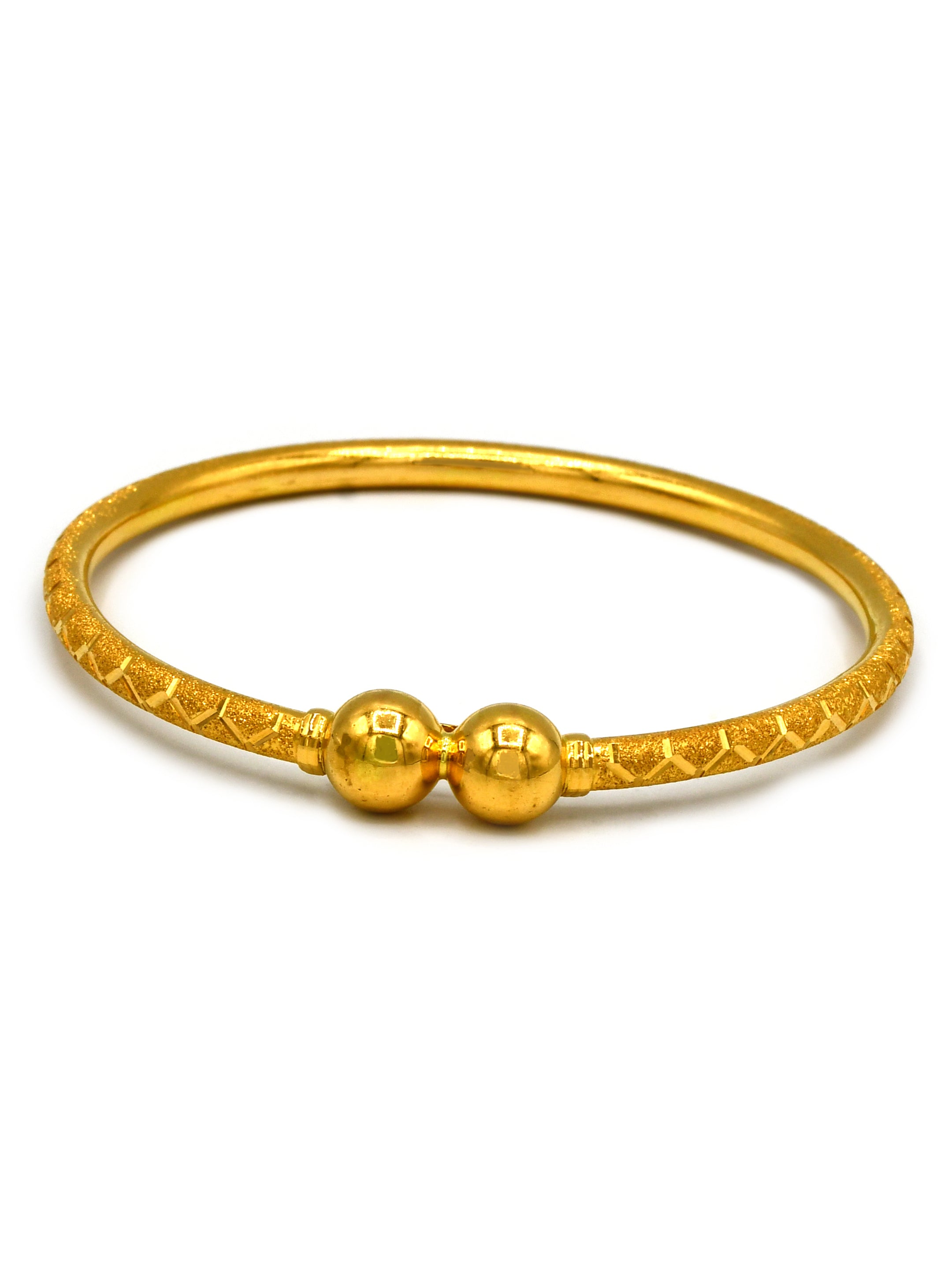 22ct Gold Pair Bangle