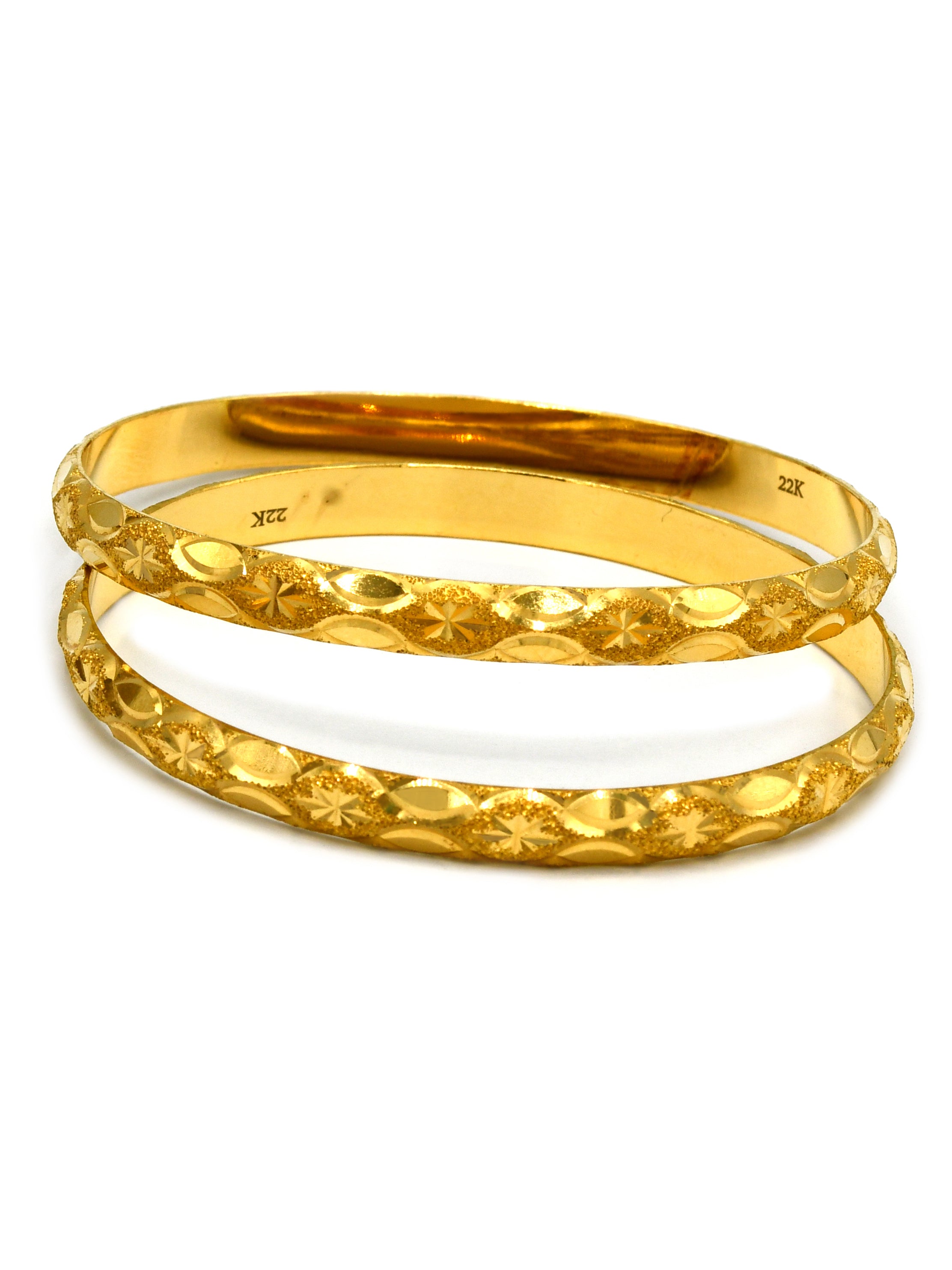 22ct Gold 2 Piece Bangle