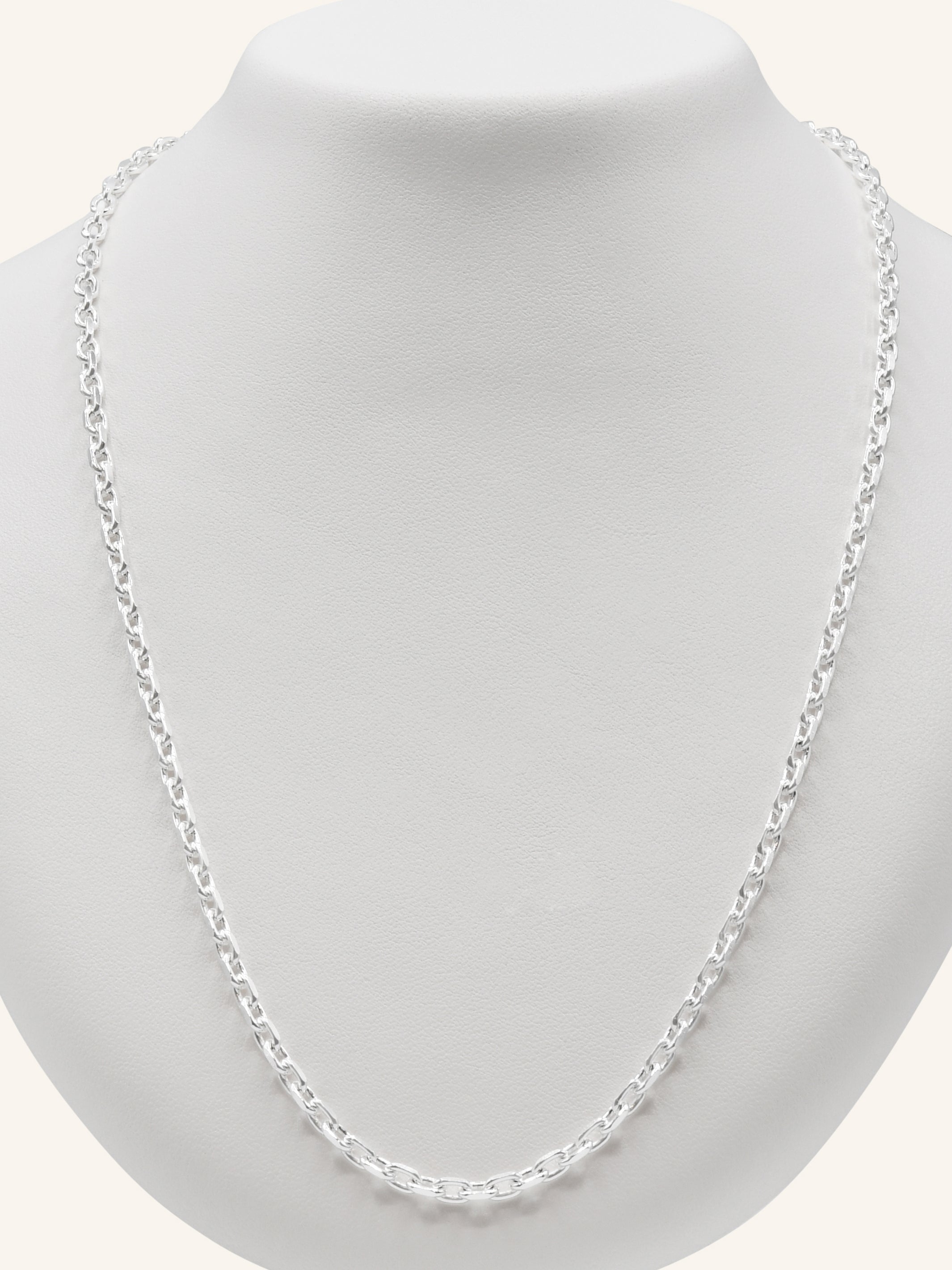 925 Sterling Silver Belcher Chain 55cm