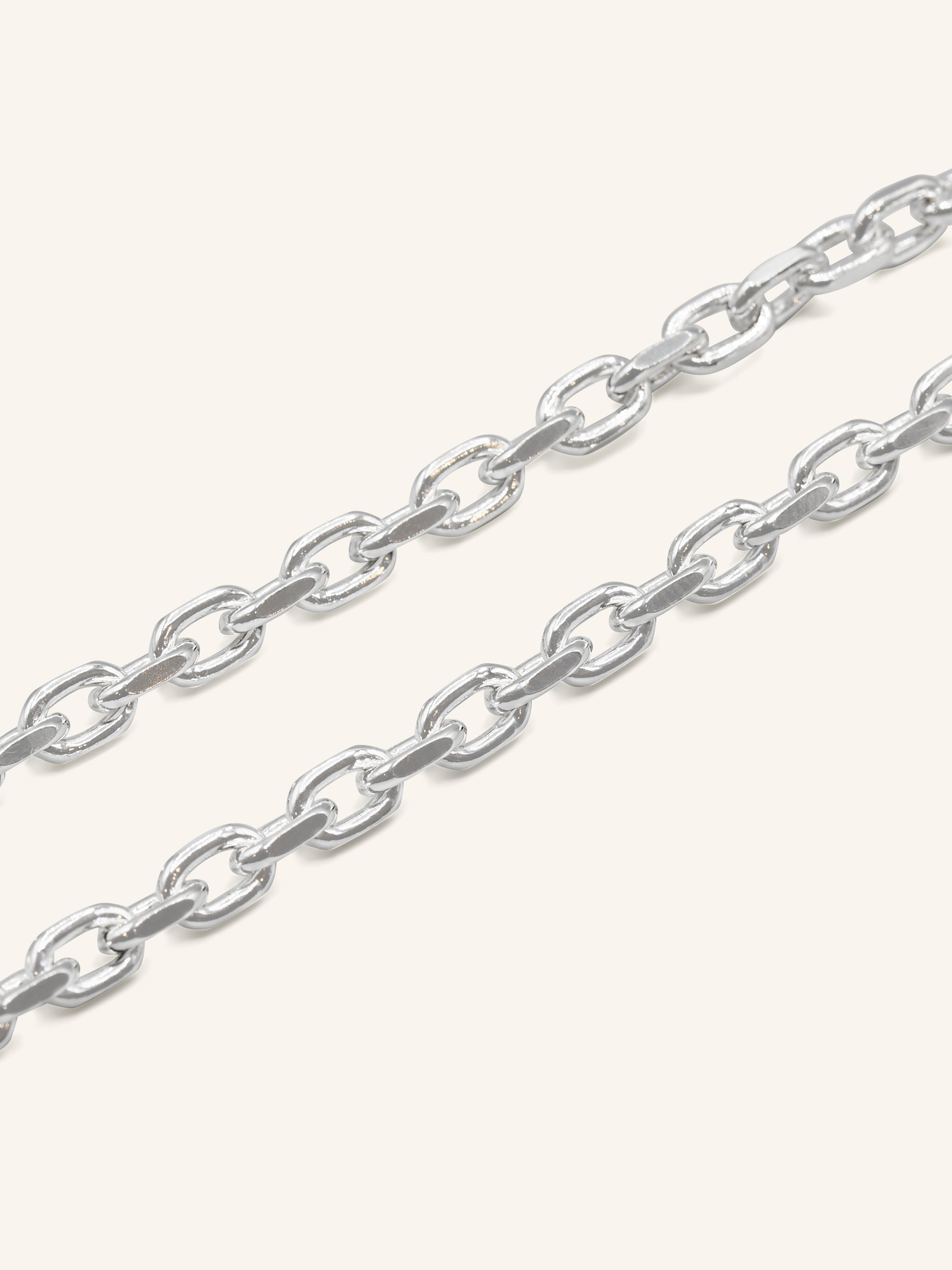 925 Sterling Silver Belcher Chain 50cm