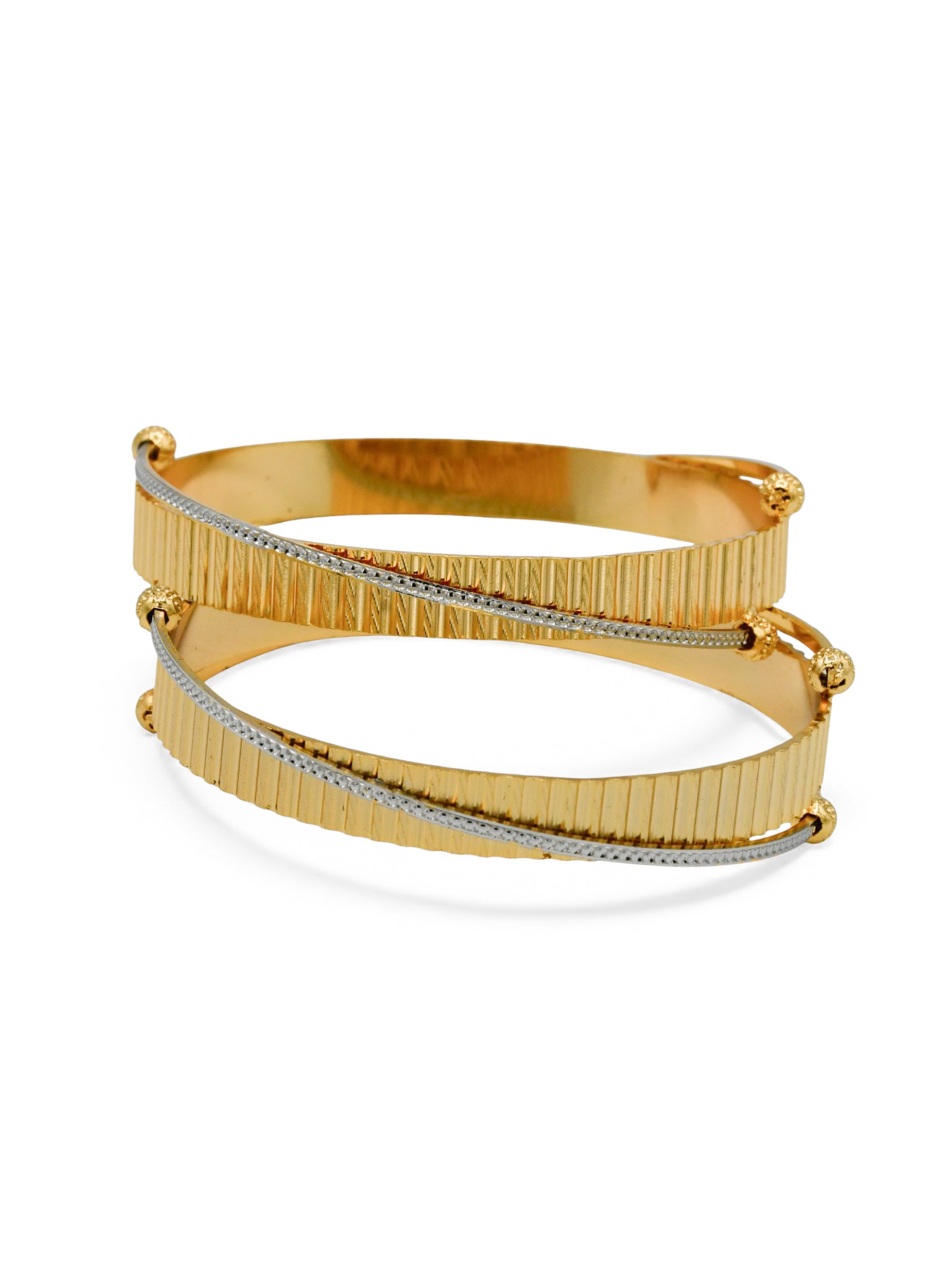 Gold Costume Bangles - Roop Darshan