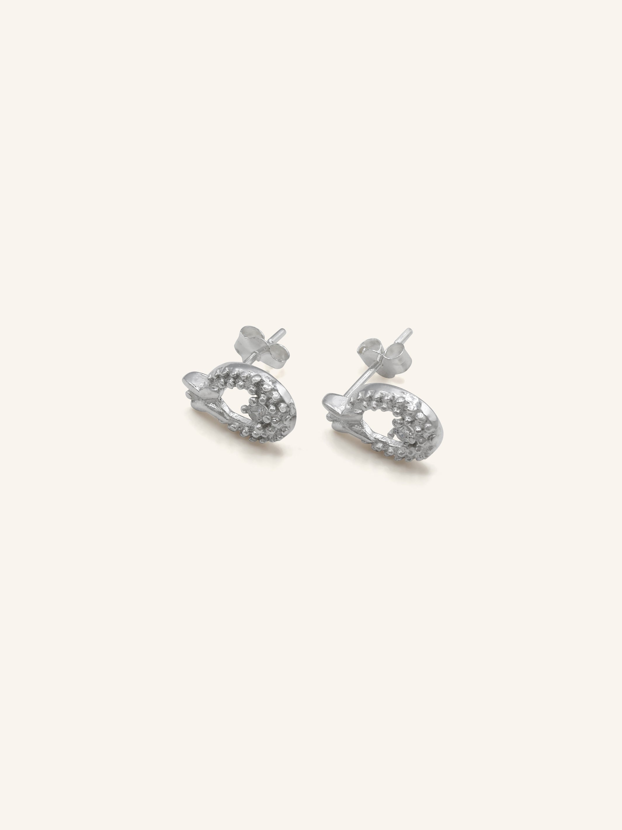 925 Sterling Silver CZ Stud Earring