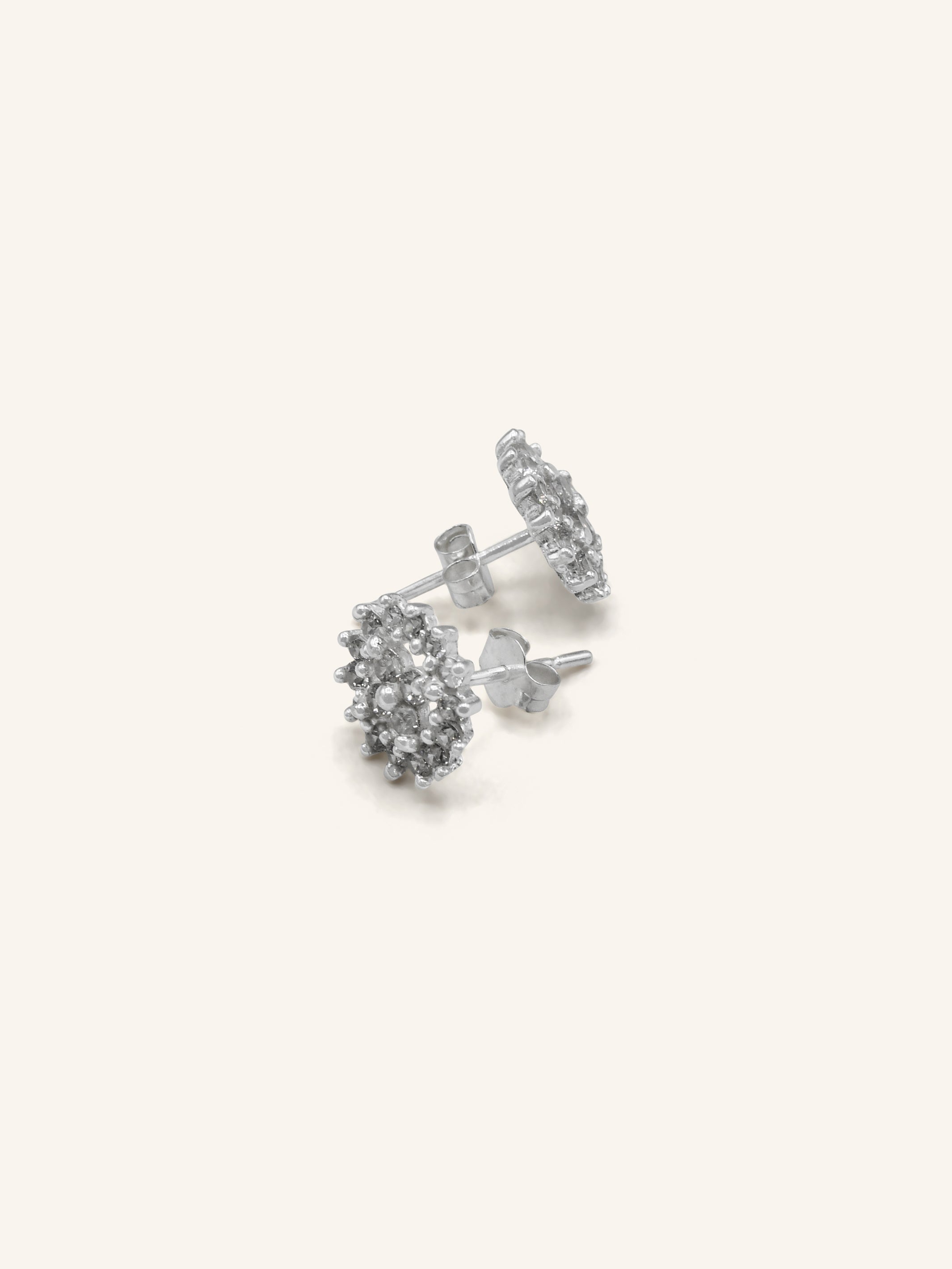 925 Sterling Silver CZ Stud Earring