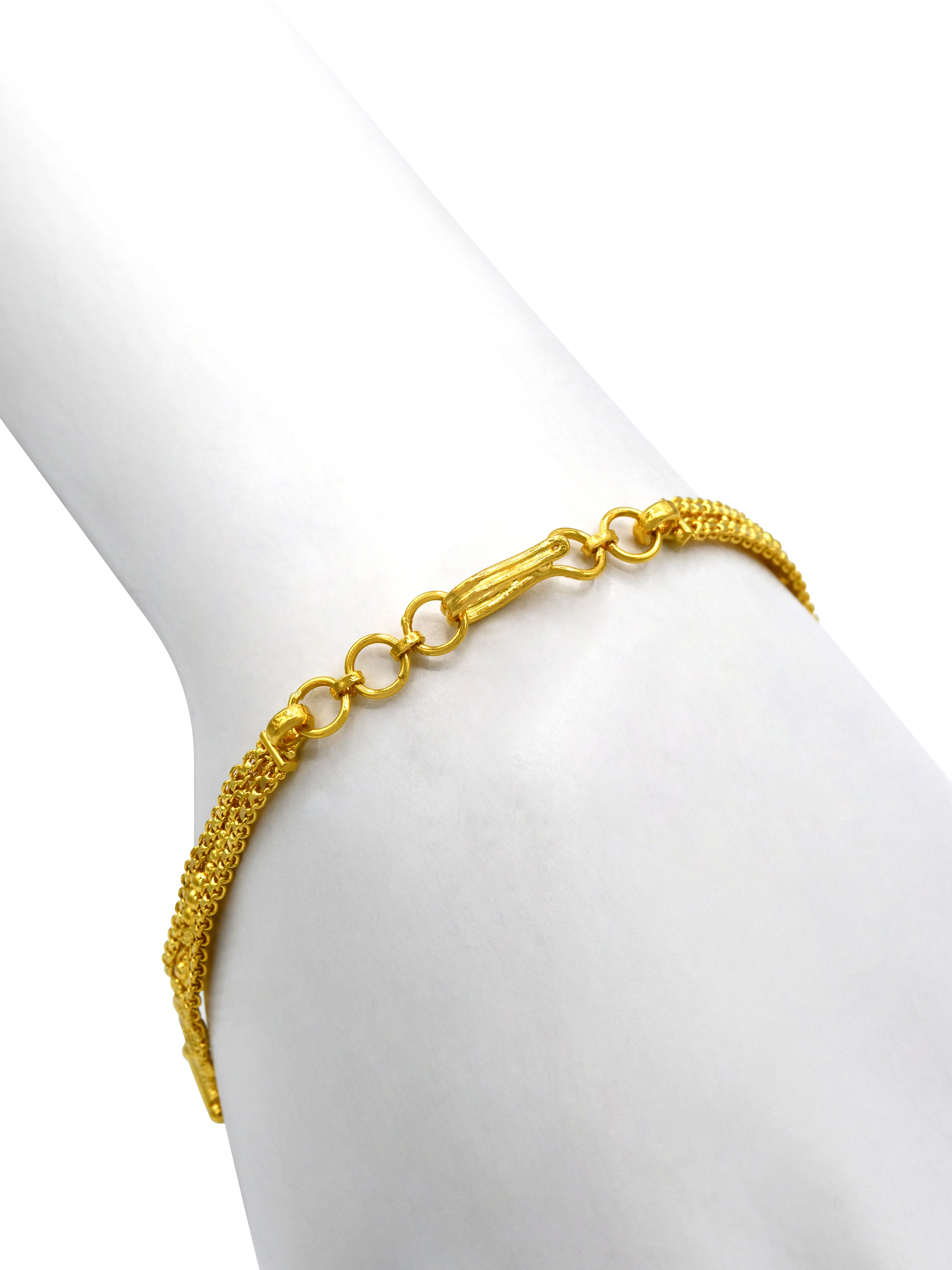 22ct Gold Ladies Bracelet