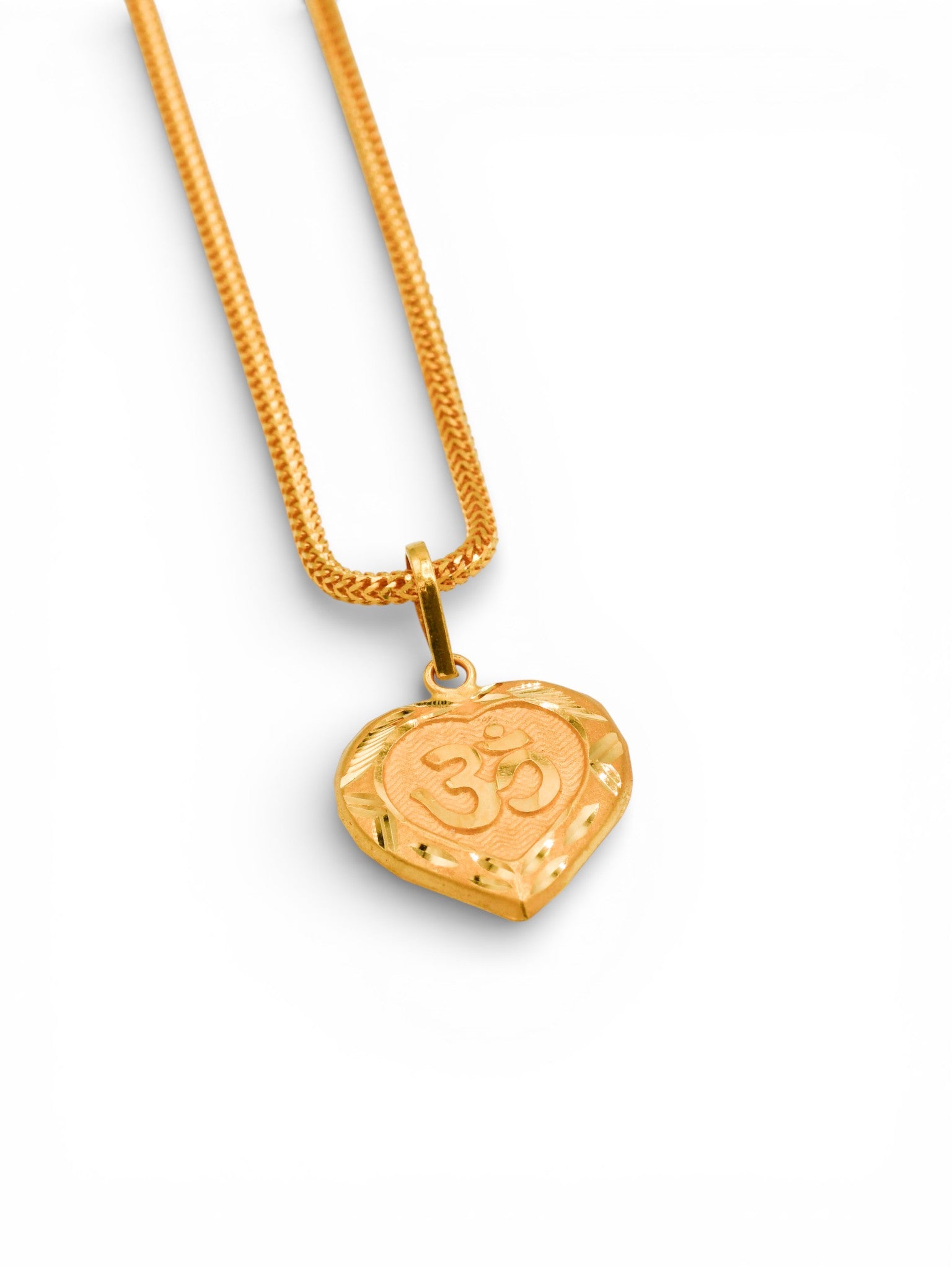 22ct Gold Om Pendant