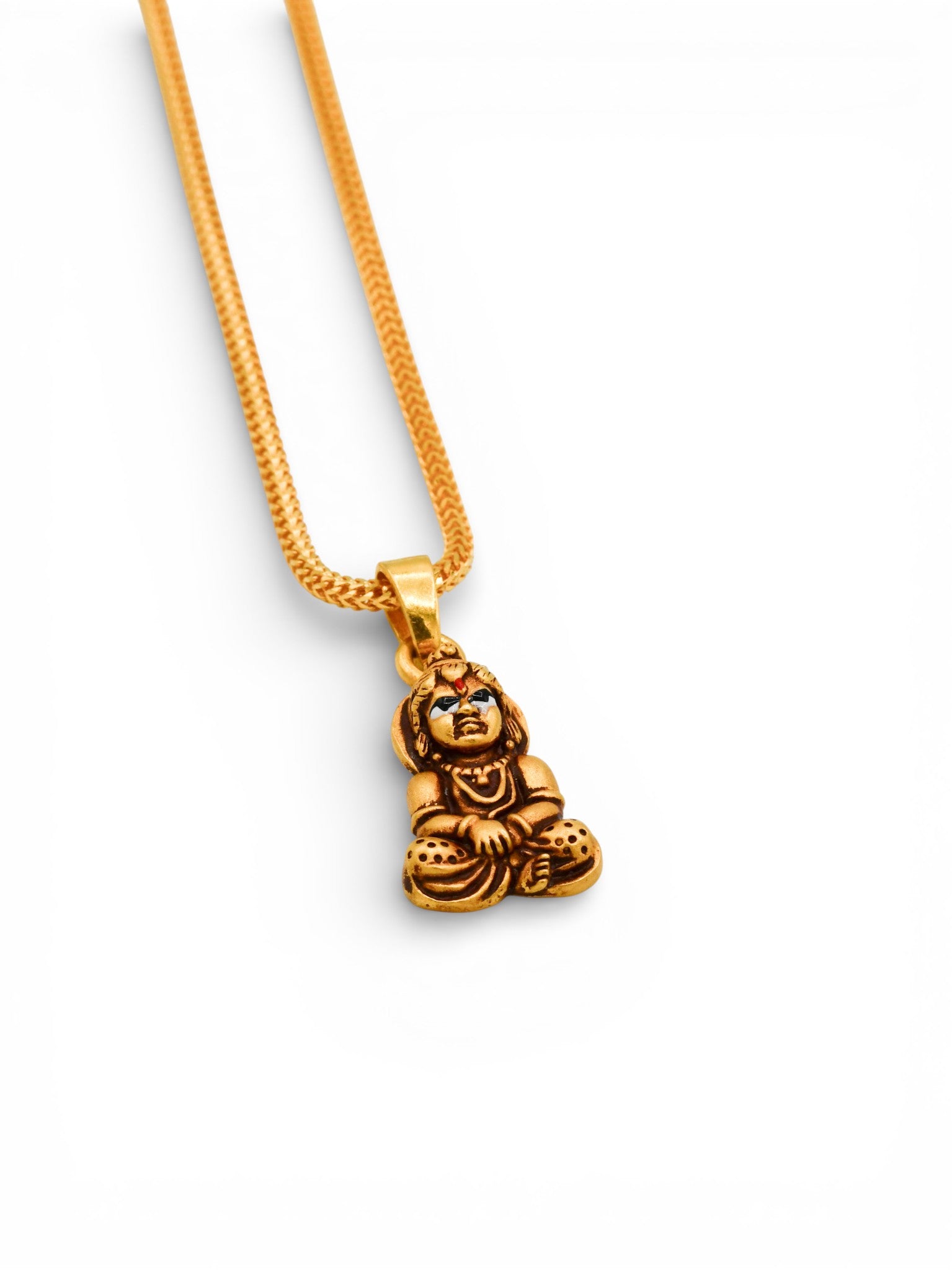 22ct Gold Bal Krishna Pendant - Roop Darshan