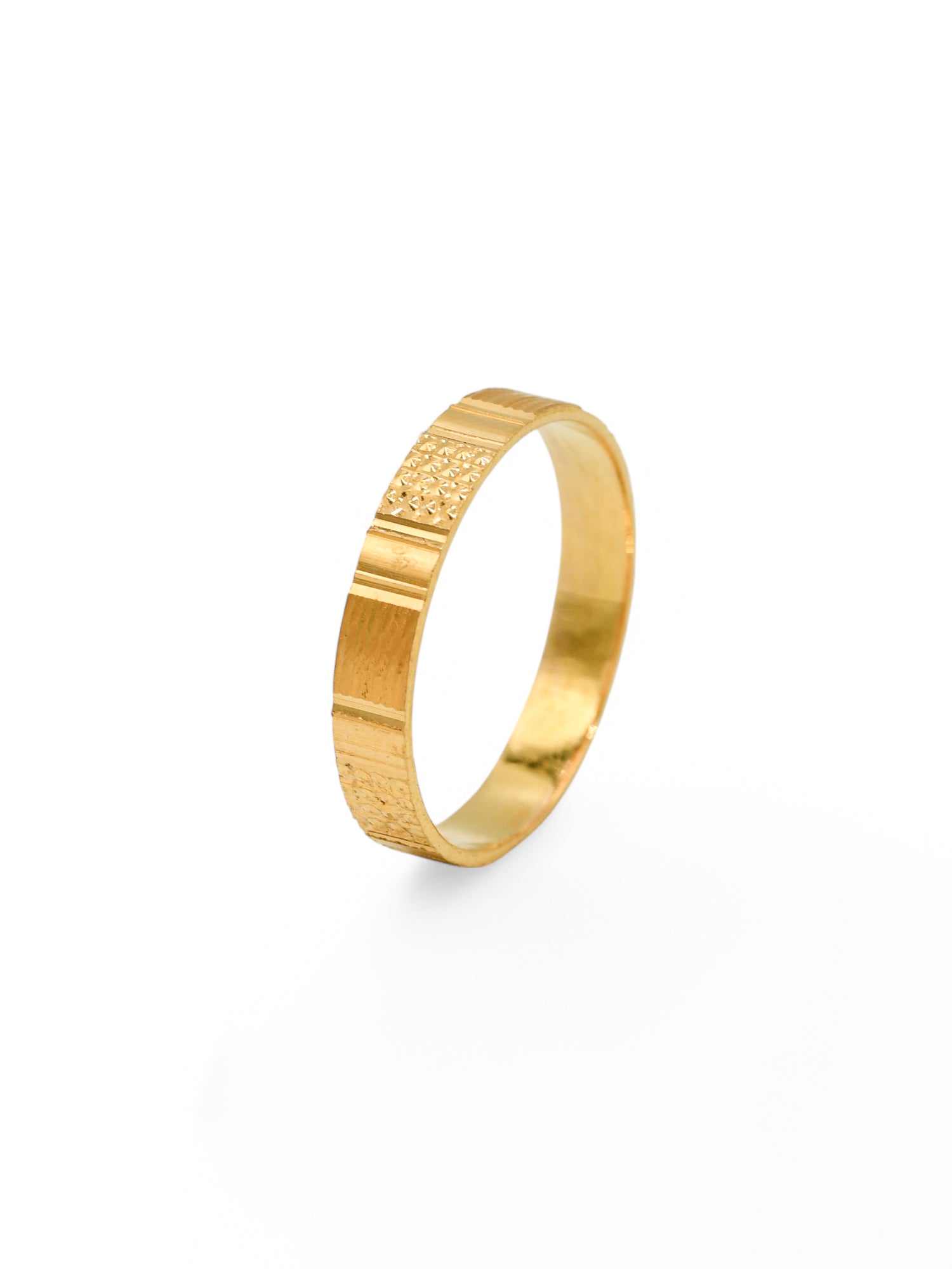 22ct Gold Band Ring - Roop Darshan