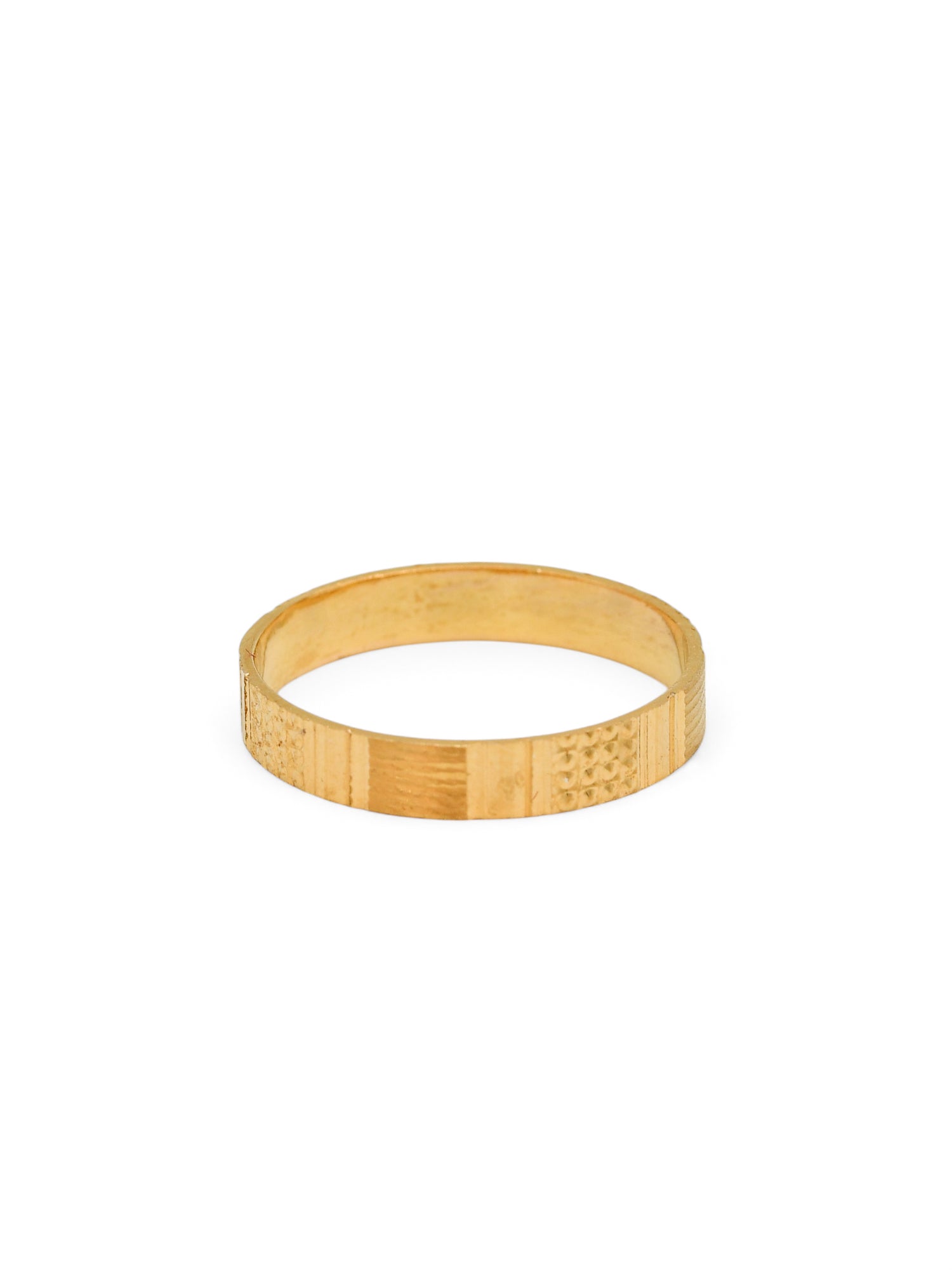 22ct Gold Band Ring - Roop Darshan