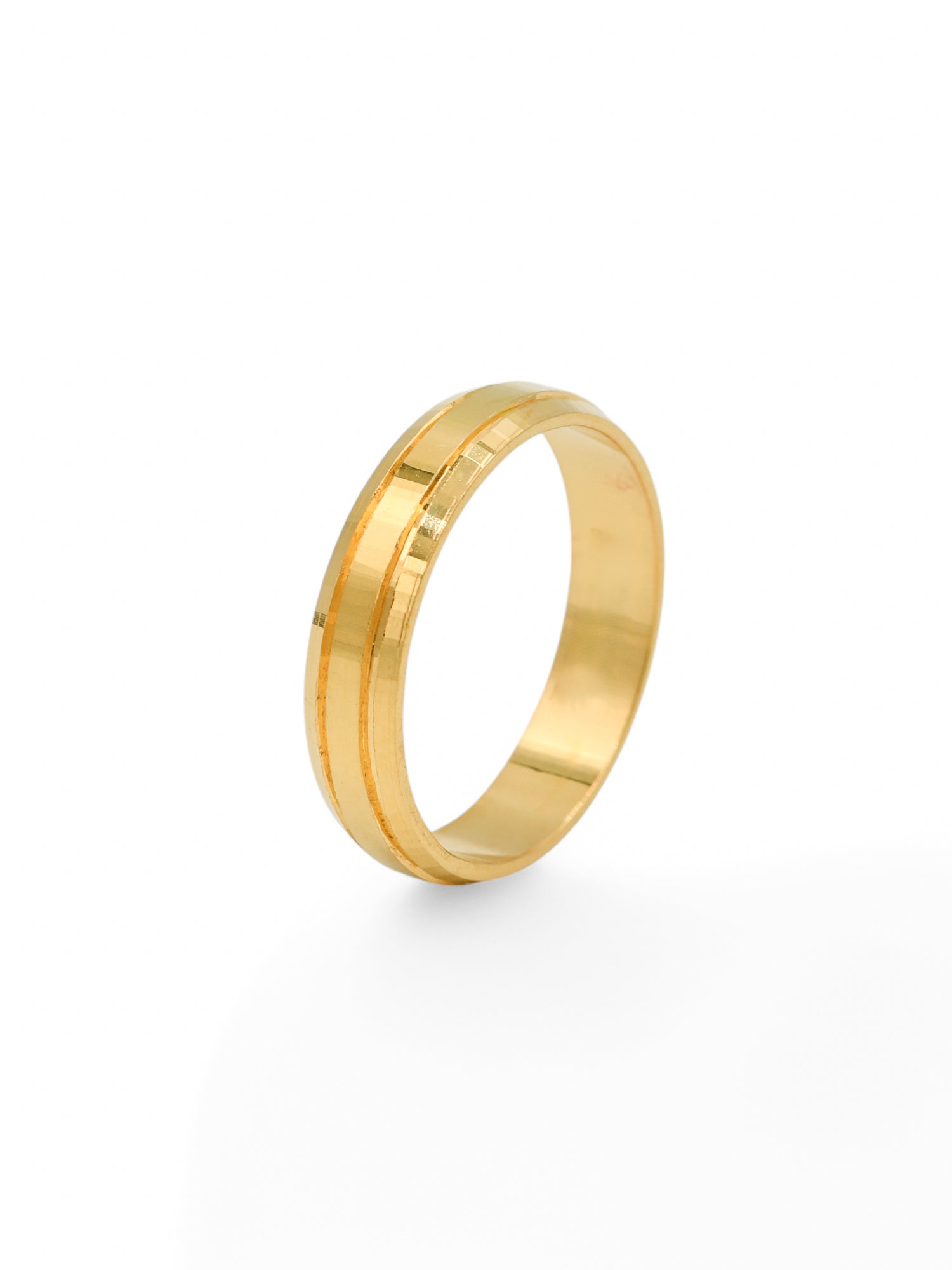 22ct Gold Band Ring - Roop Darshan