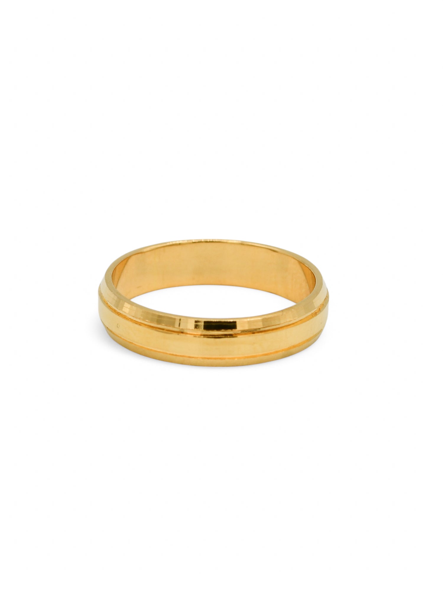 22ct Gold Band Ring - Roop Darshan
