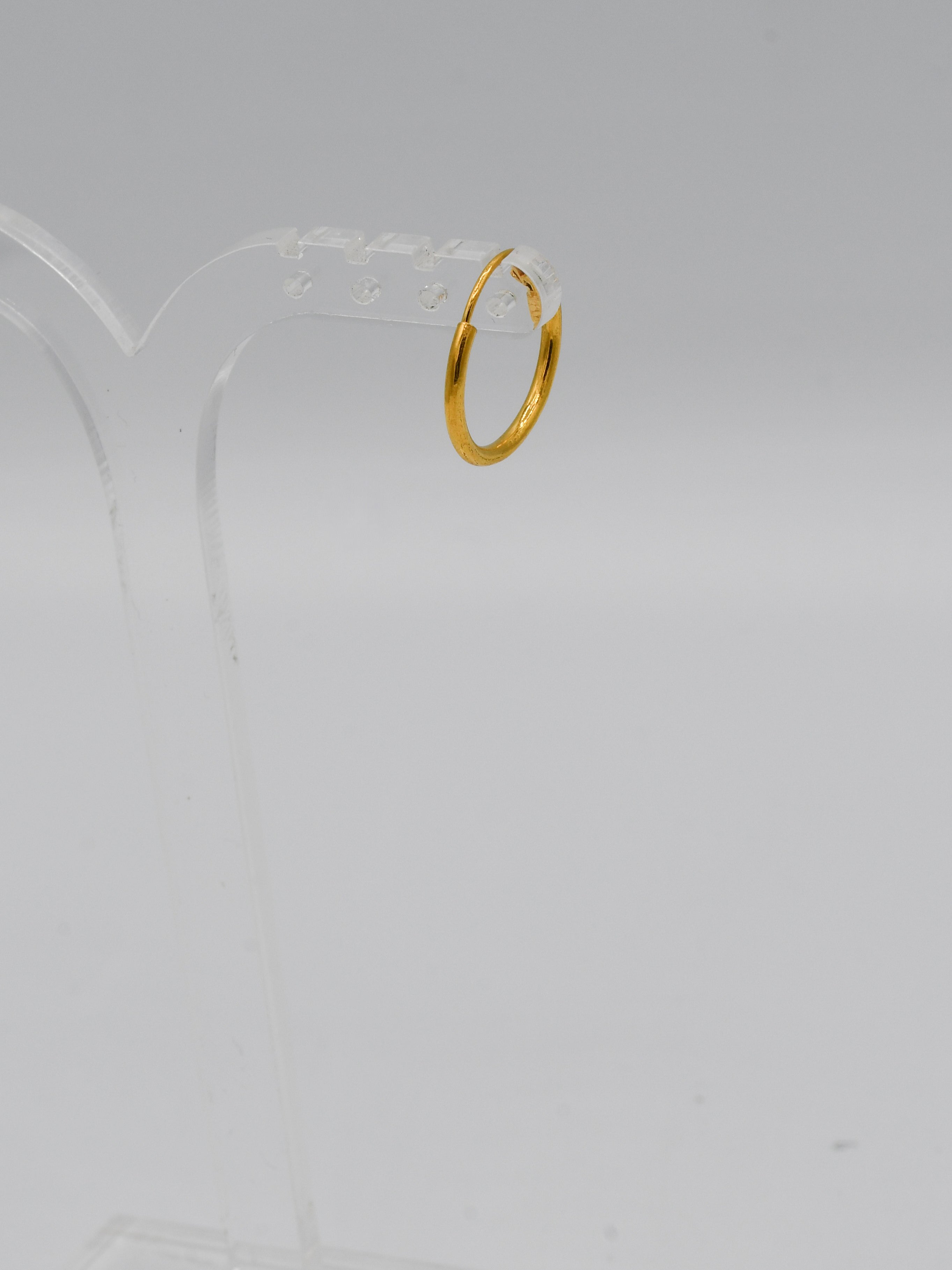 22ct Gold Plain Bali - Roop Darshan