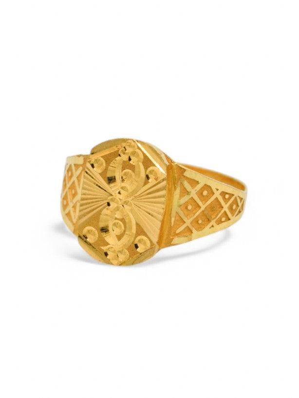22ct Gold Mens Ring