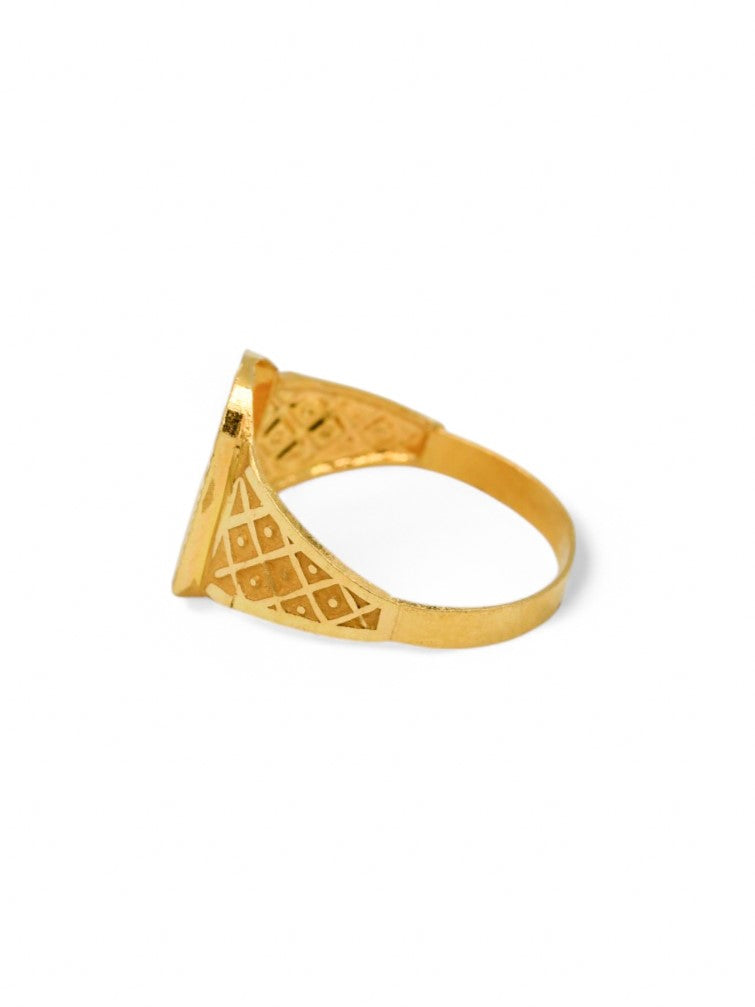22ct Gold Mens Ring