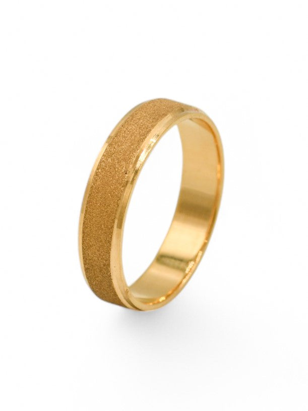 22ct Gold Band Ring - Roop Darshan