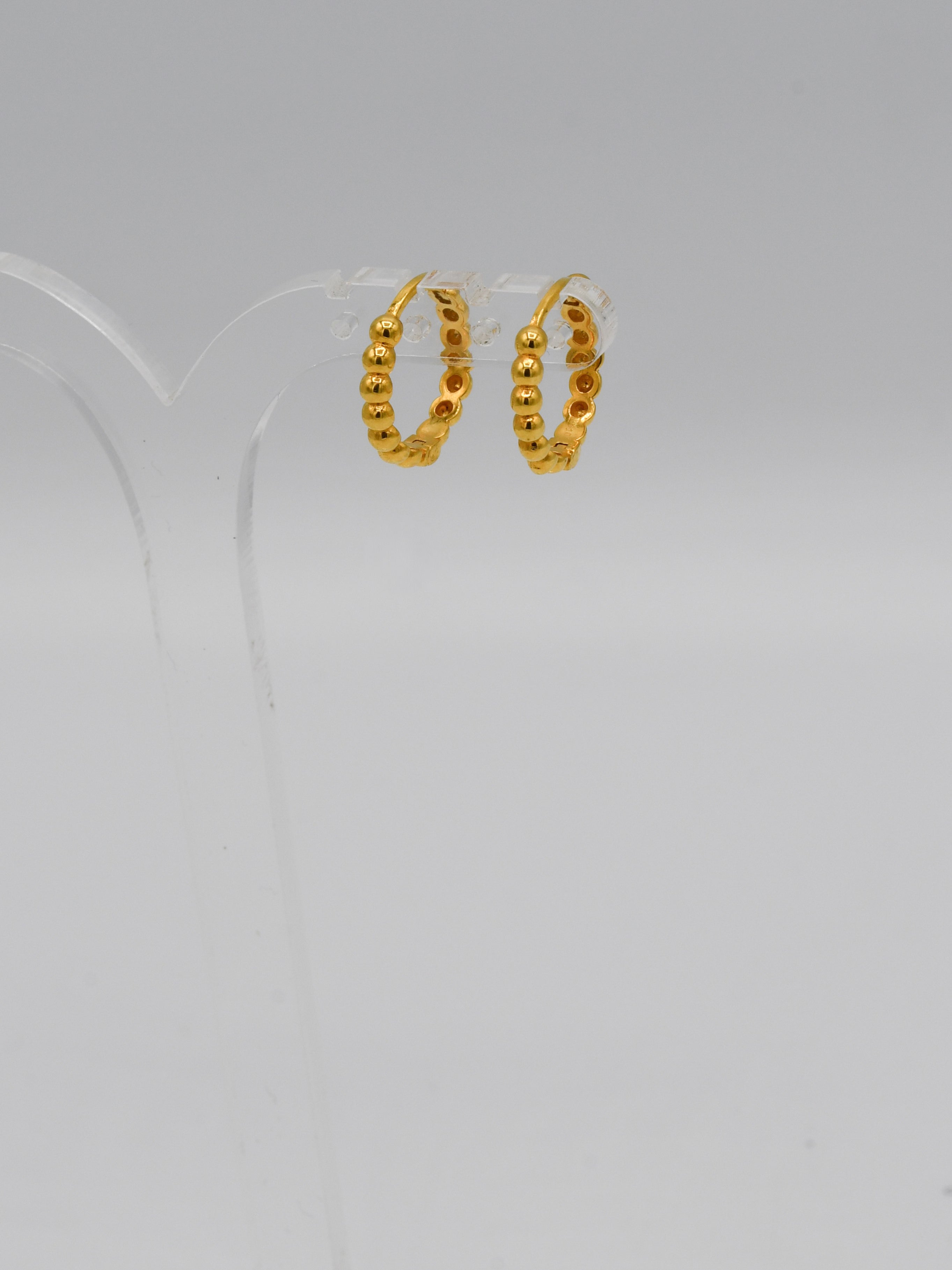 22ct Gold Bali - Roop Darshan