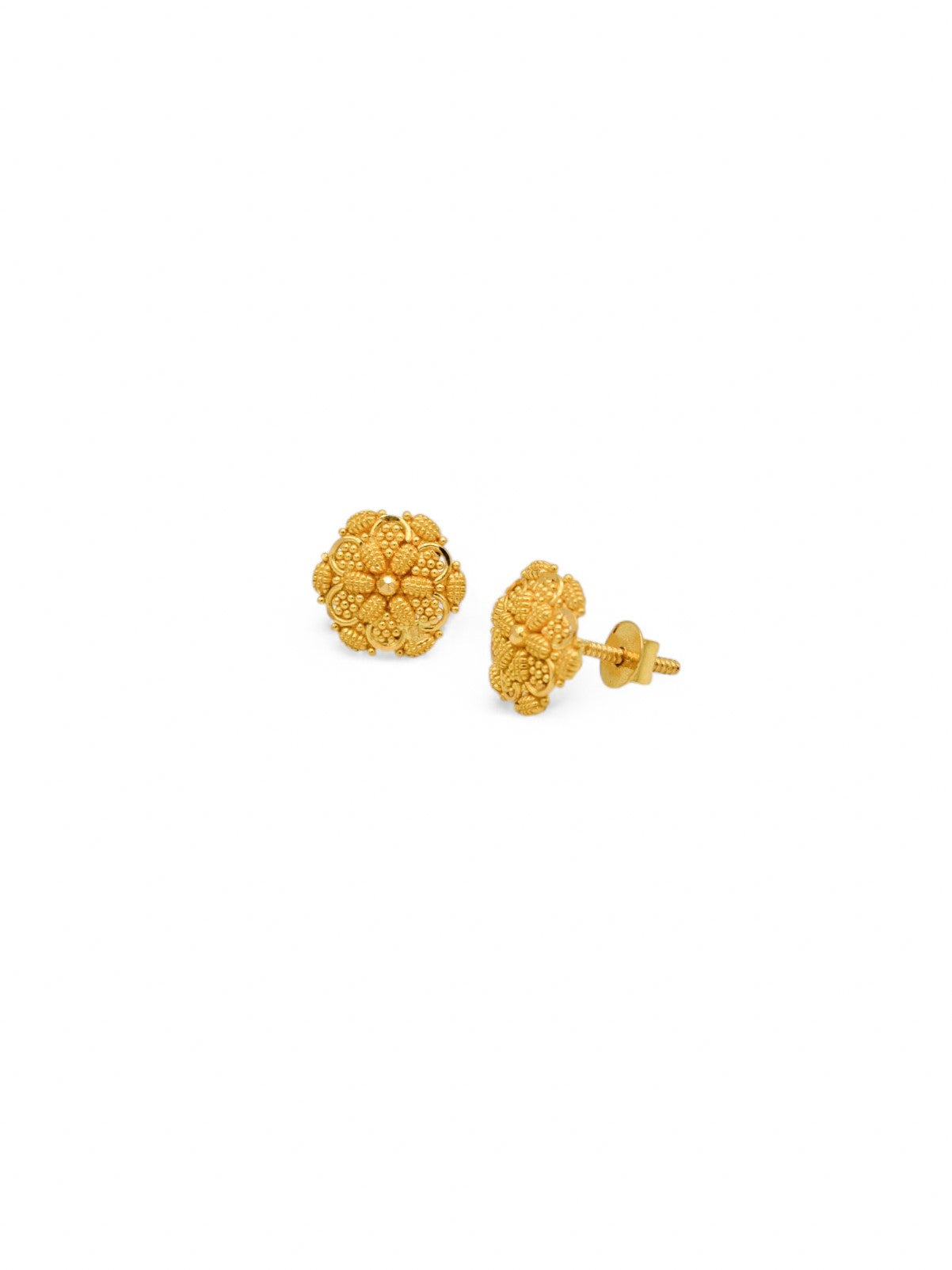22ct Gold Stud Earrings