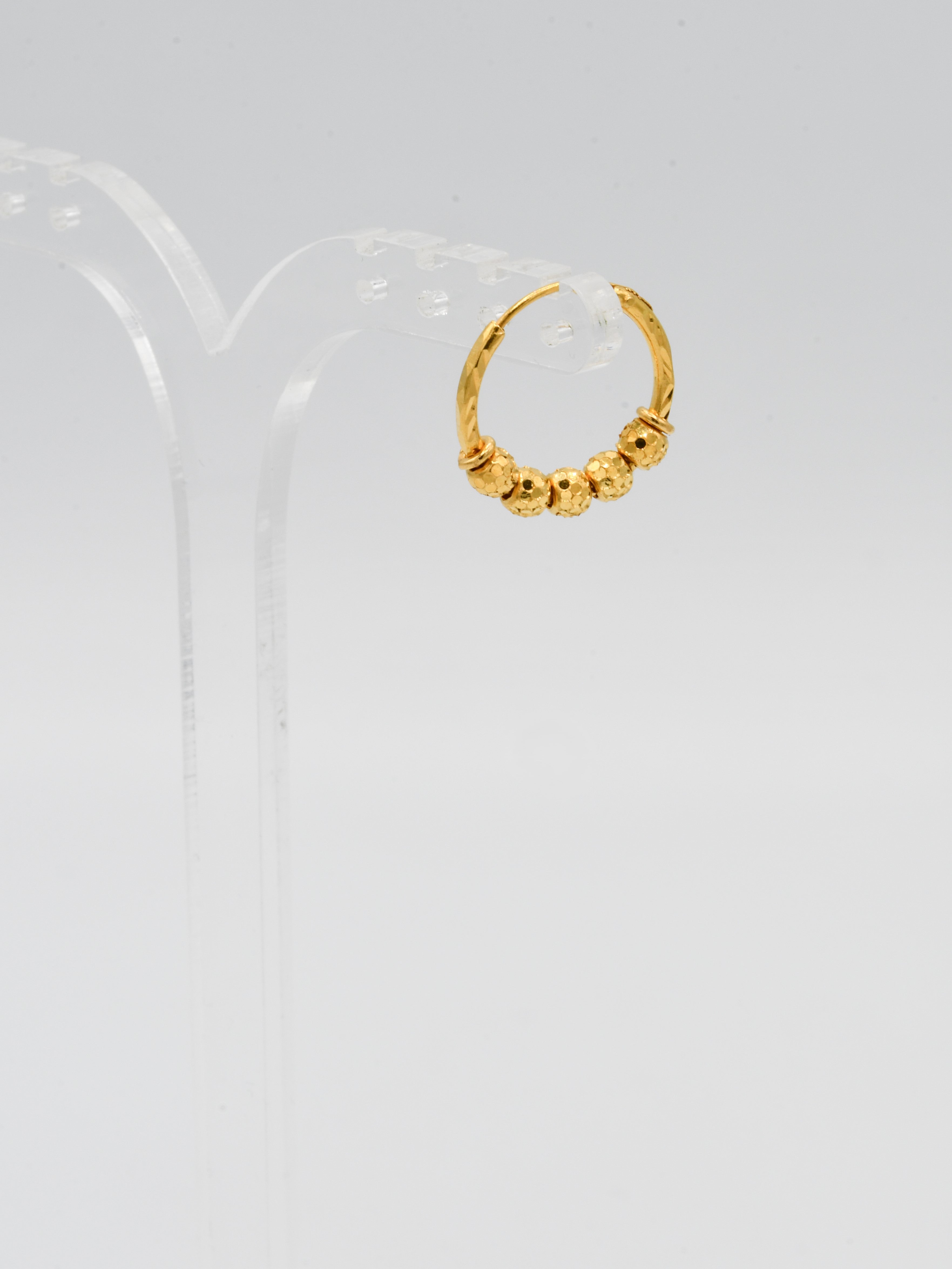 22ct Gold Ball Bali