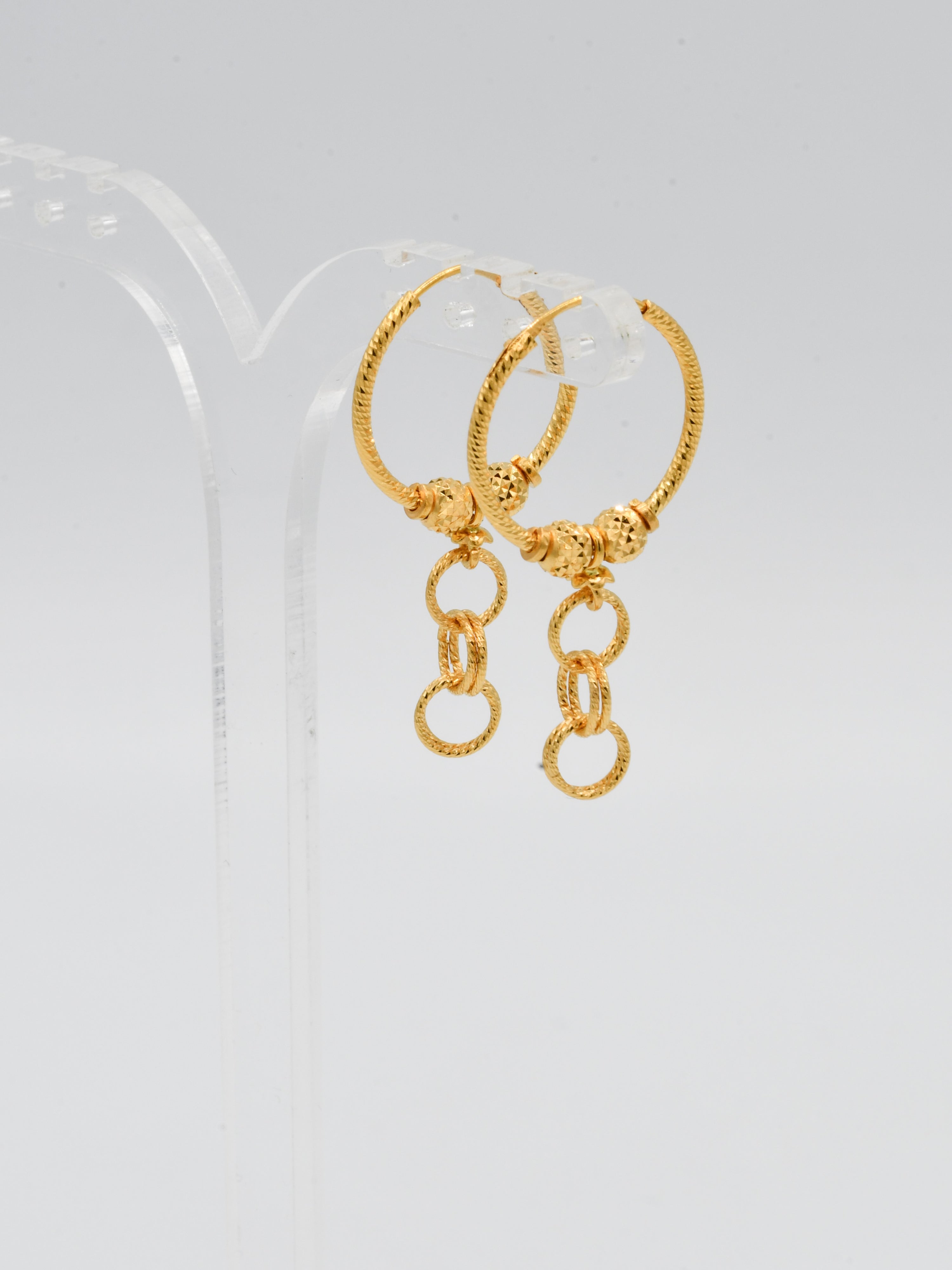 22ct Gold Bali - Roop Darshan