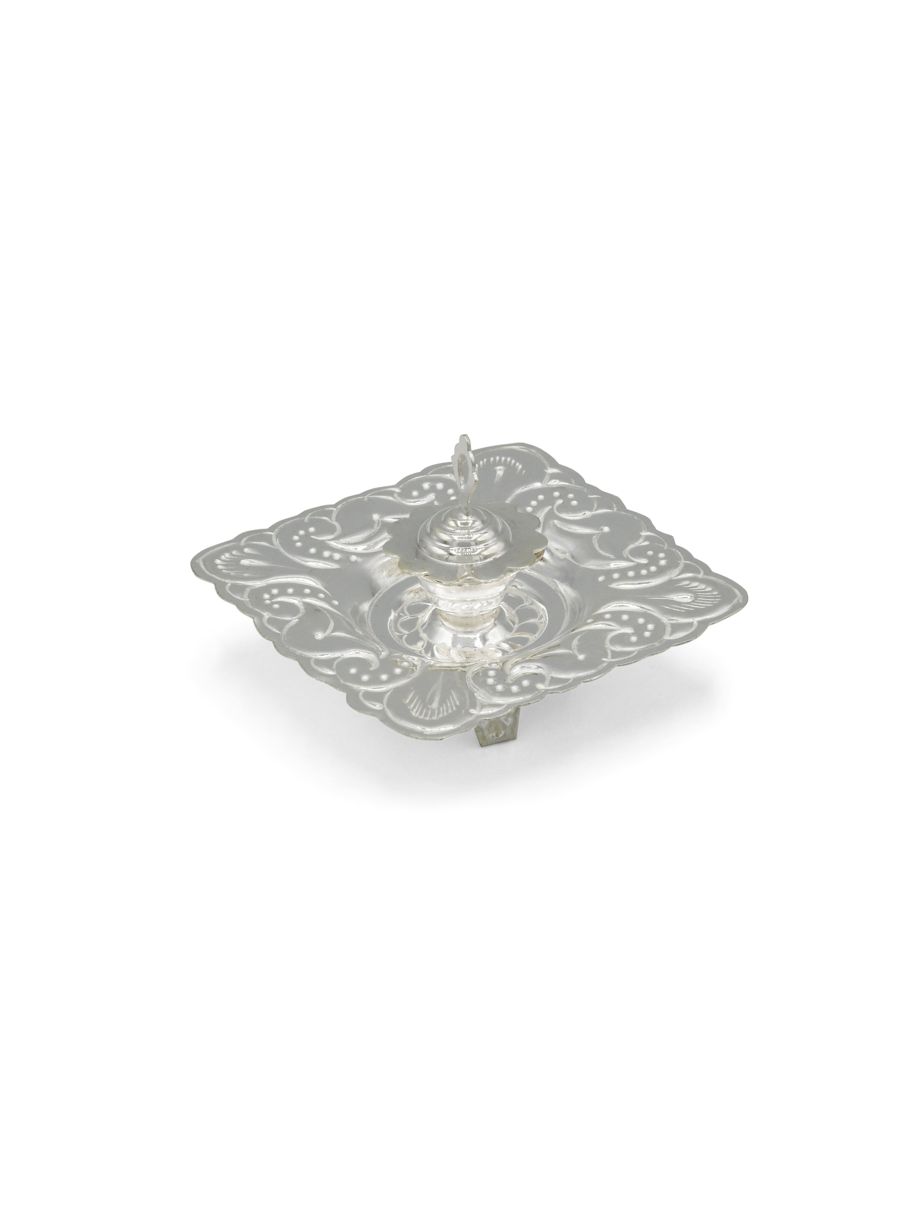 Silver Sindoor Box - Roop Darshan