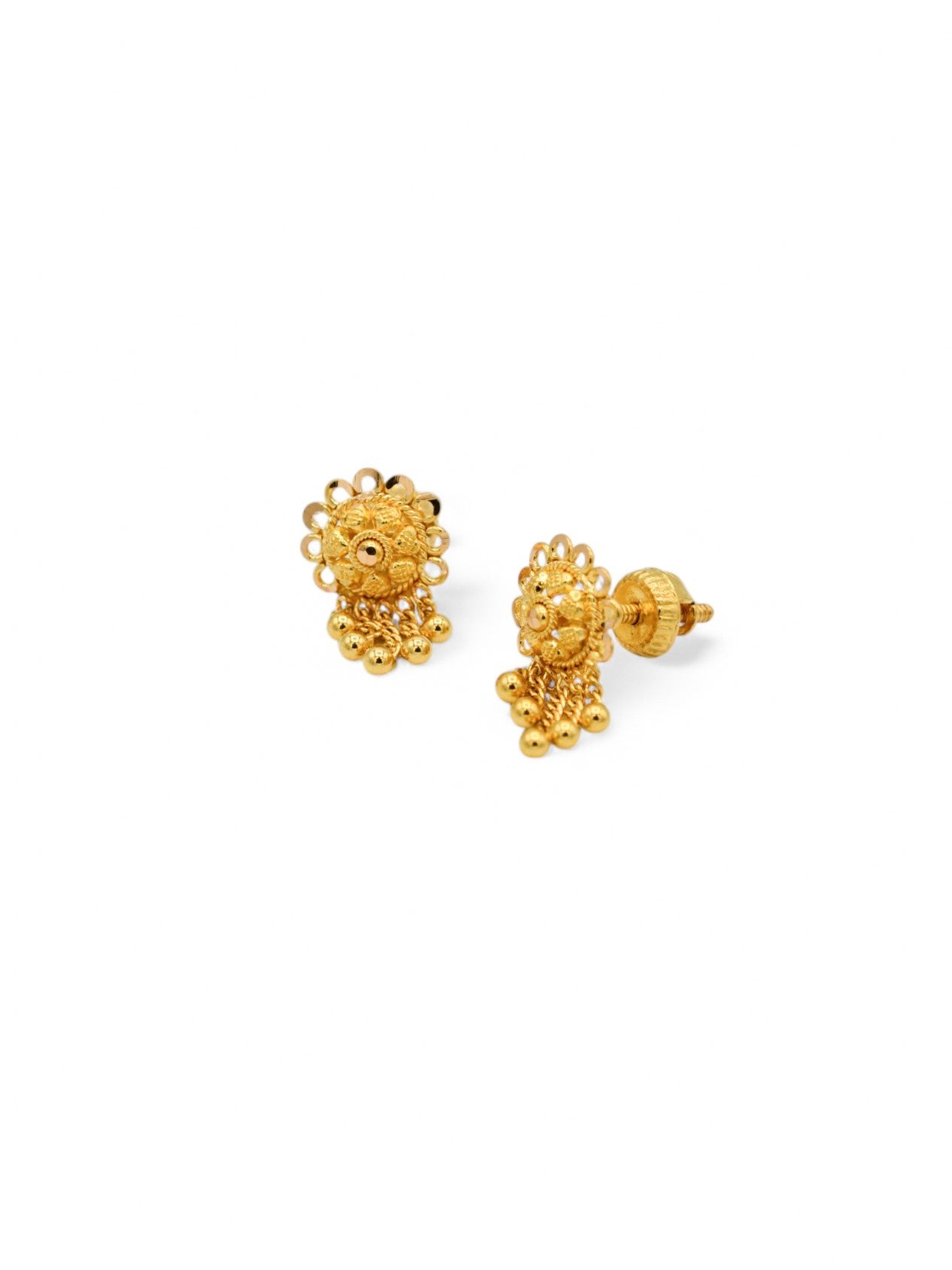 22ct Gold Stud Earrings