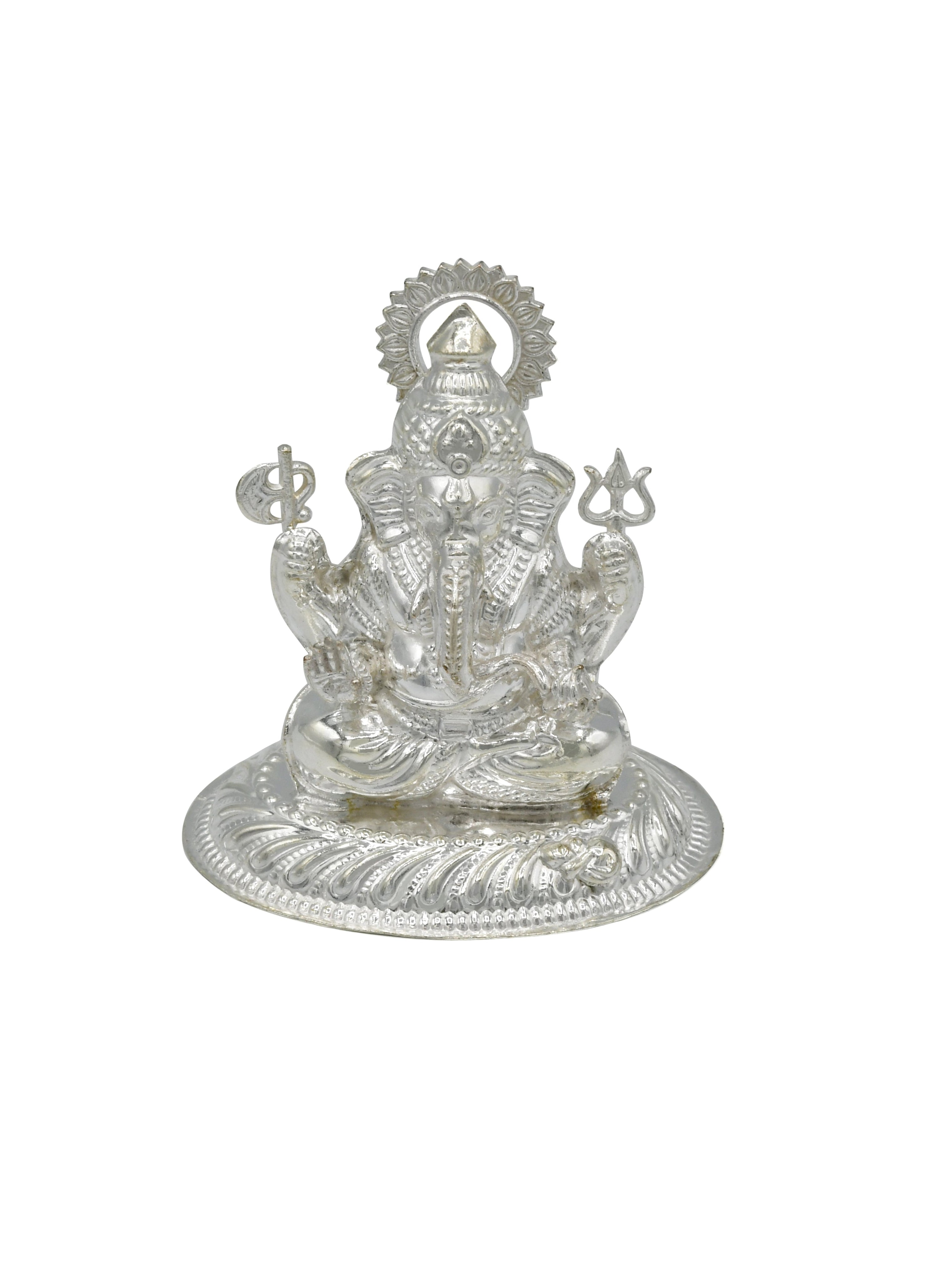 Silver Ganesh Murti