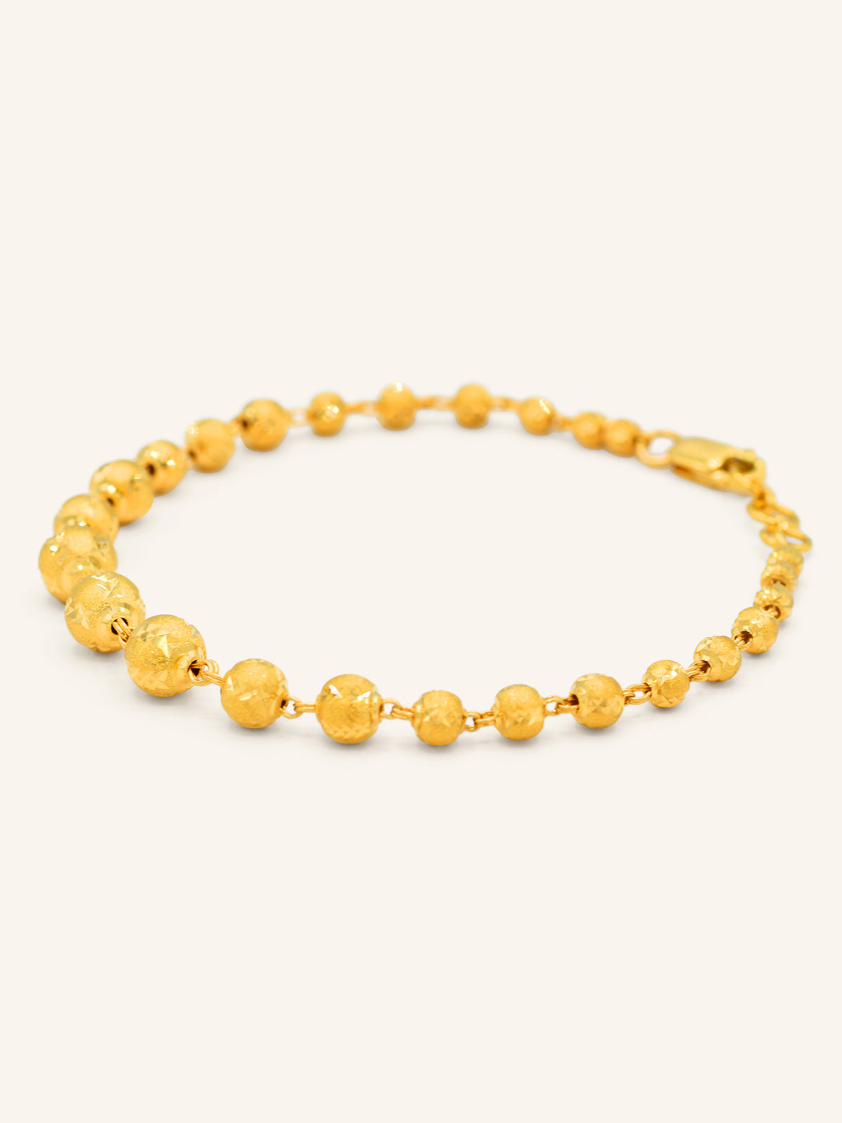 22ct Gold Ball Bracelet