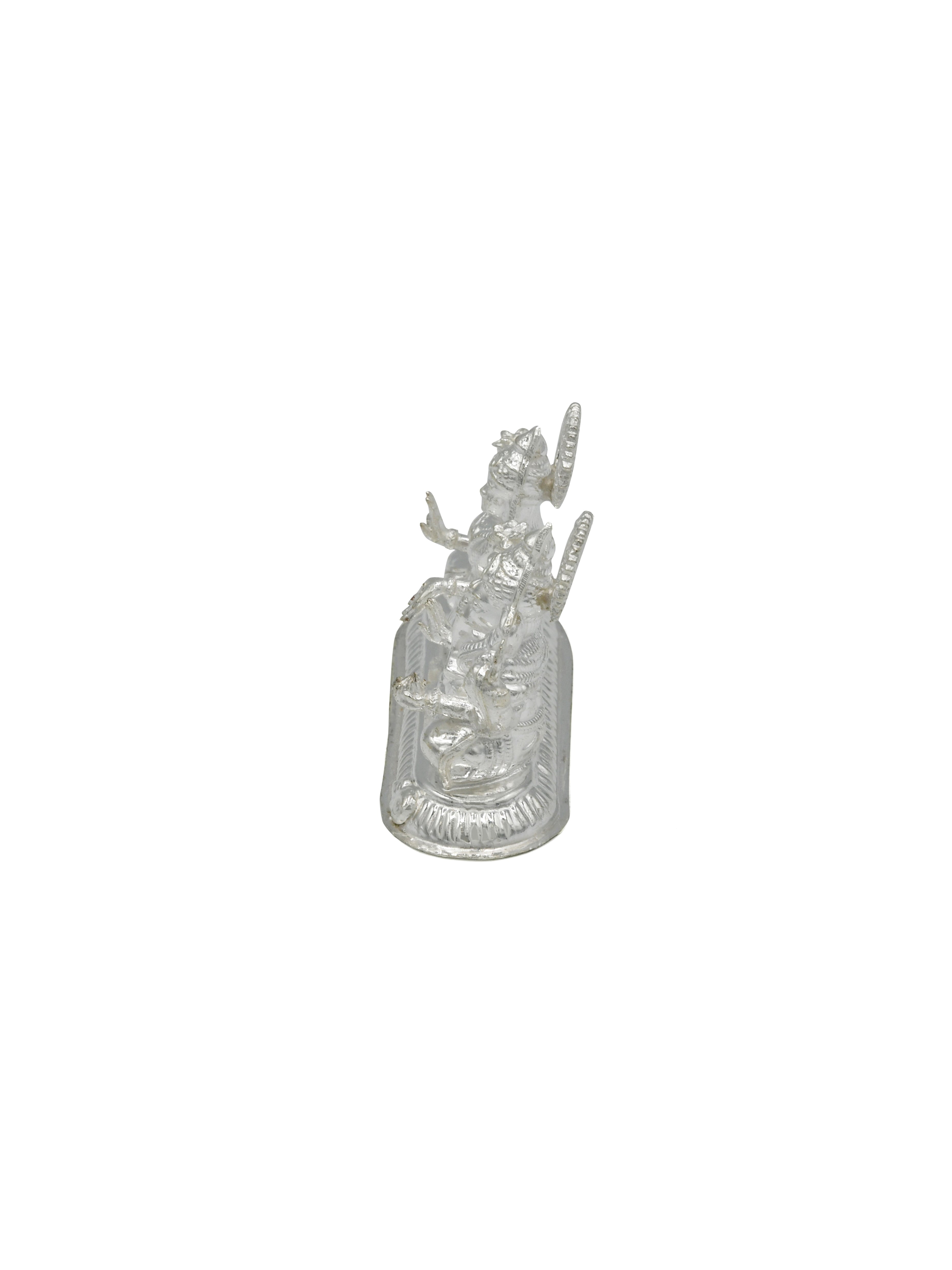 Silver Laxmi Ganesh Murti