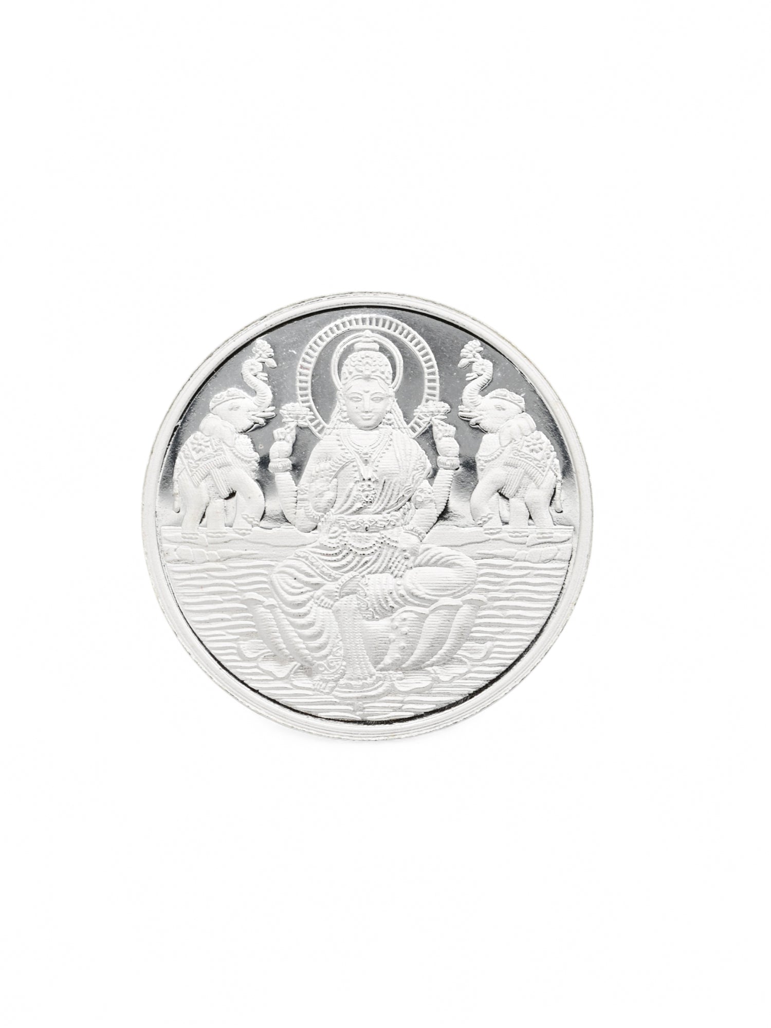 20 Grams Silver Laxmiji Coin - Roop Darshan