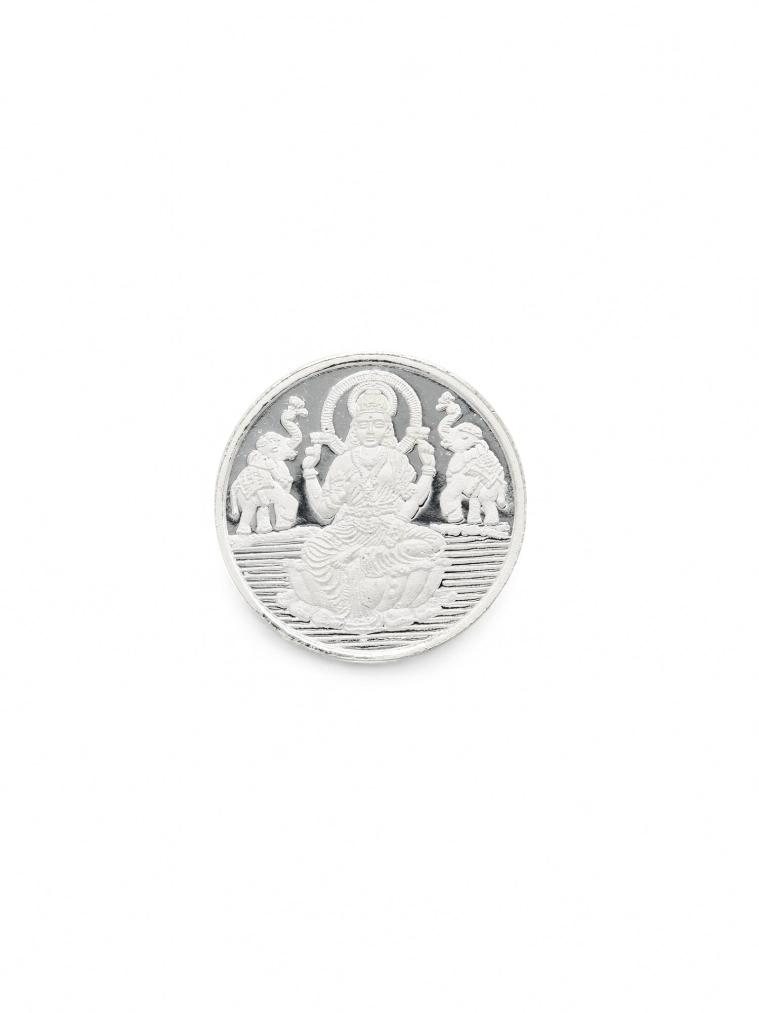 5 Grams Silver Laxmiji Coin - Roop Darshan