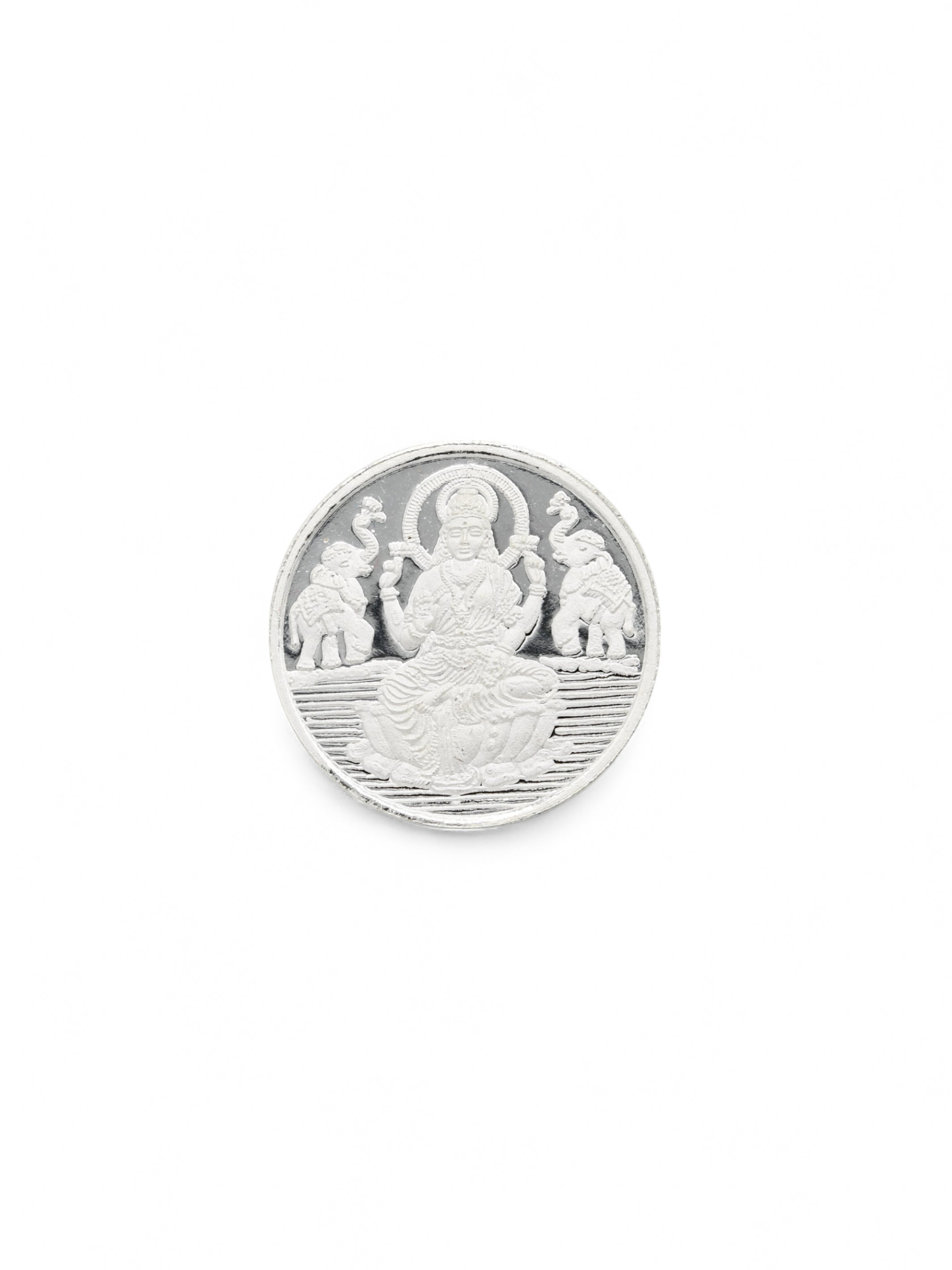 5 Grams Silver Laxmiji Coin - Roop Darshan