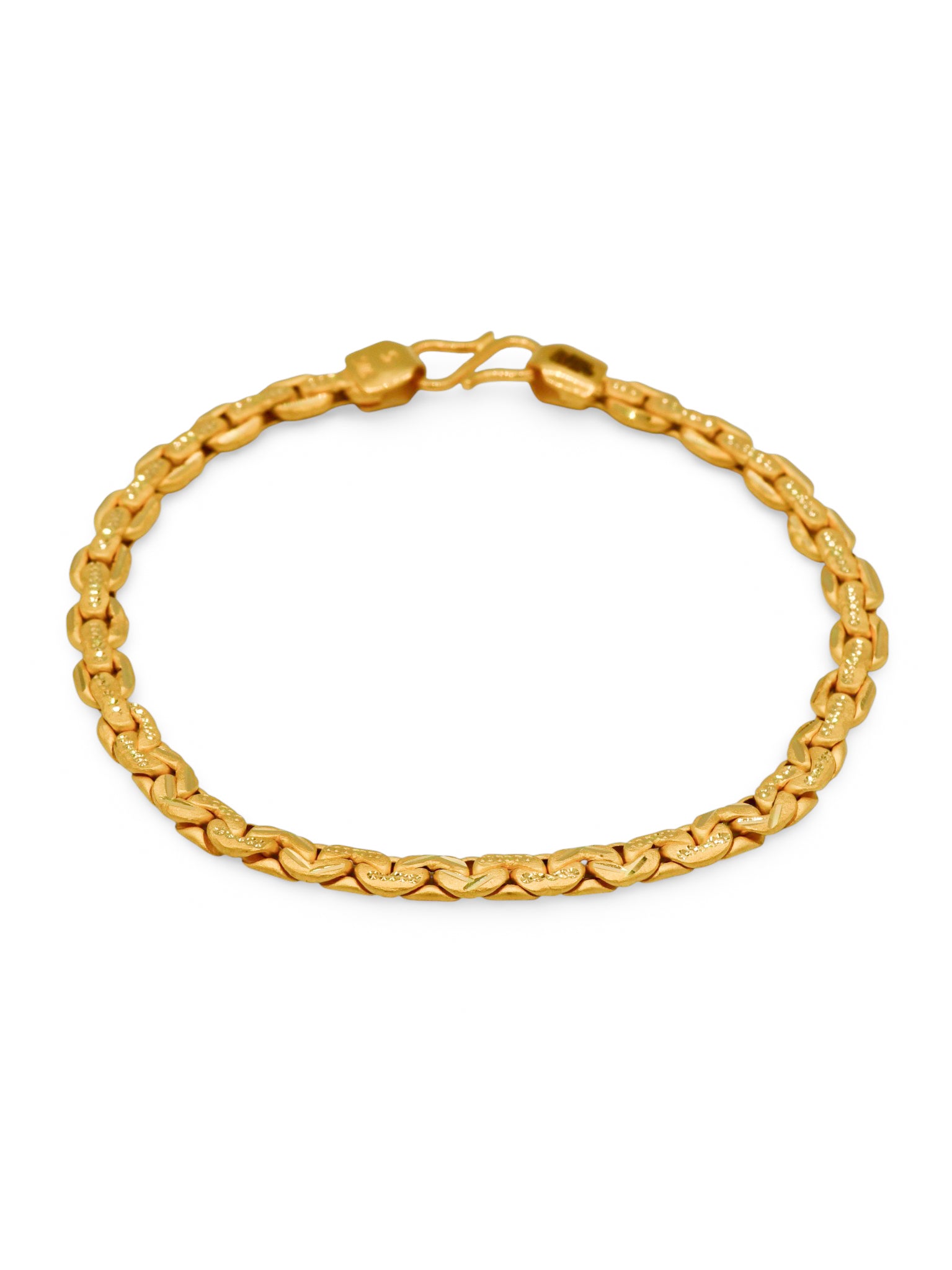 22CT Gold Hollow Bracelet