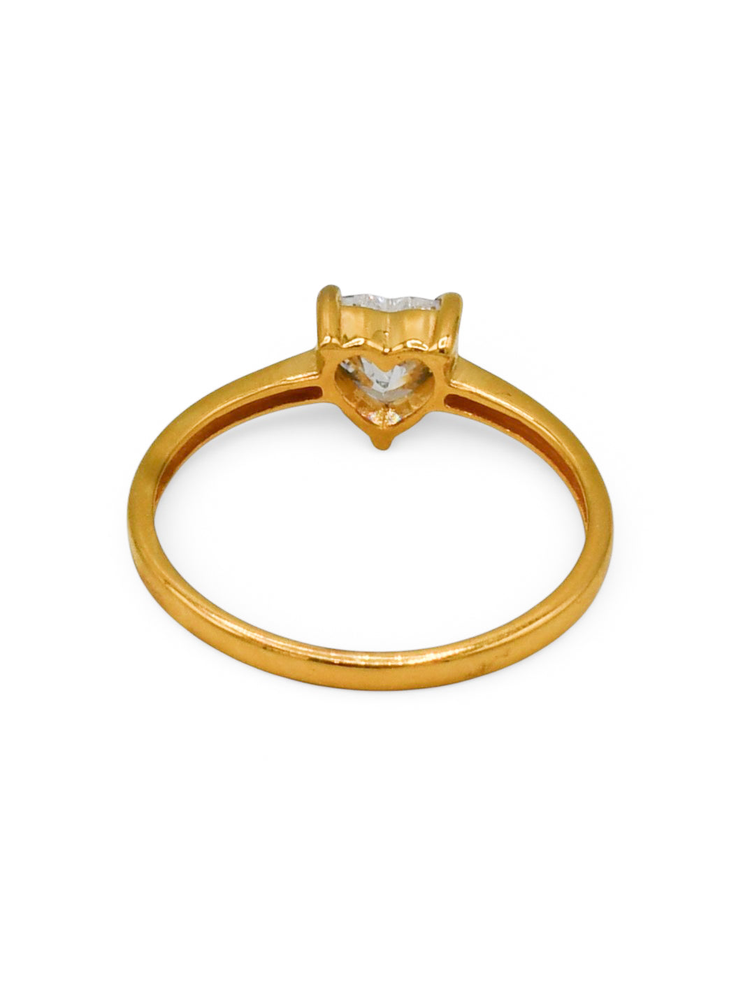 22Ct Gold CZ Ladies Ring