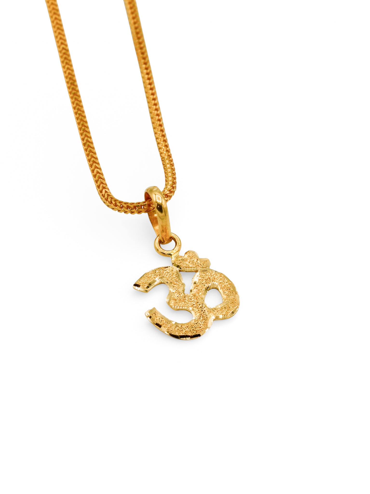 22Ct Gold Om Pendant