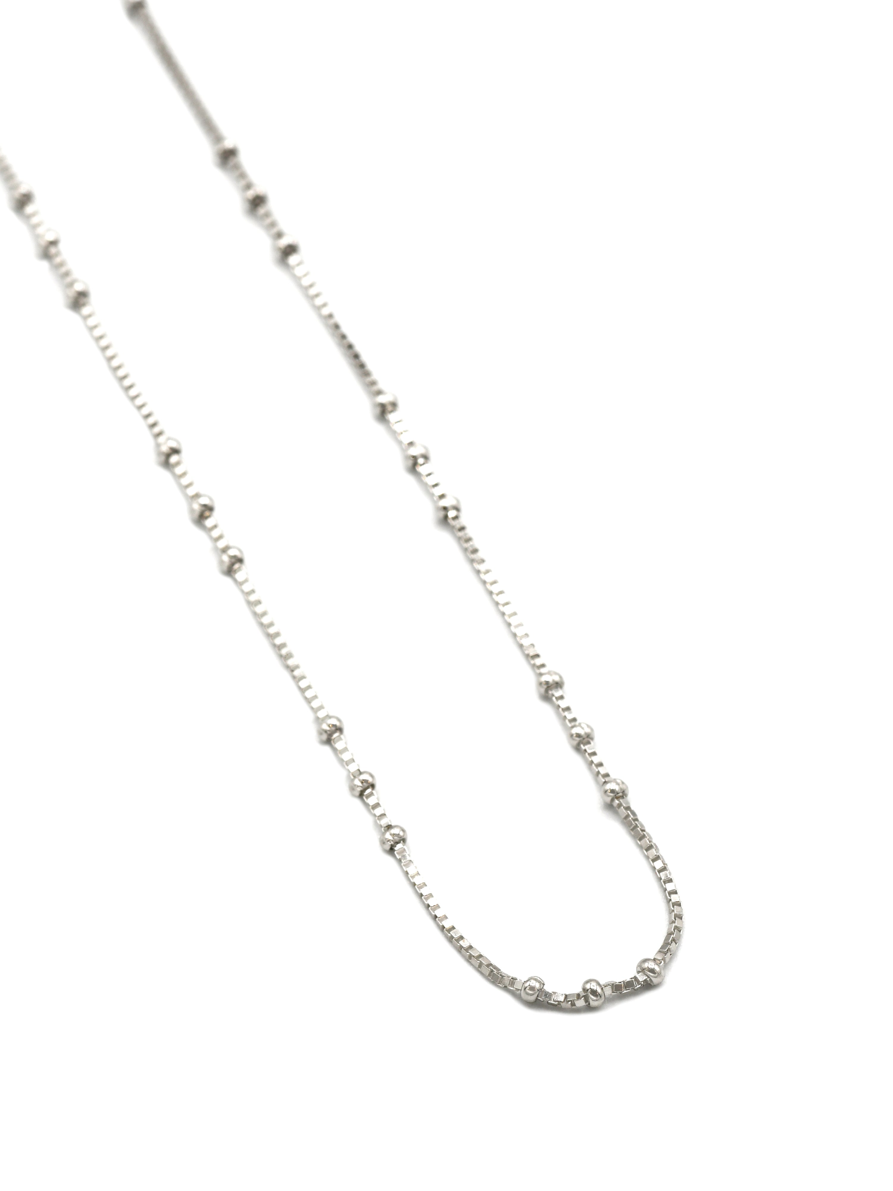 Sterling Silver Ball Chain - Roop Darshan