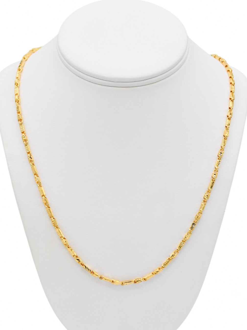 22ct Gold Hollow Chain - Roop Darshan