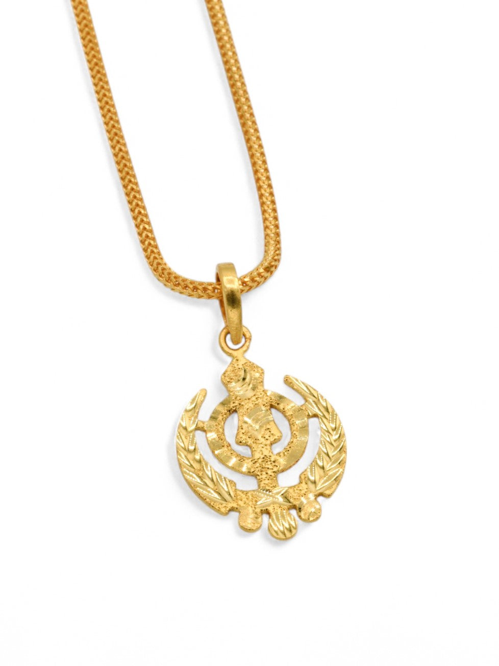 22ct Gold Khanda Pendant