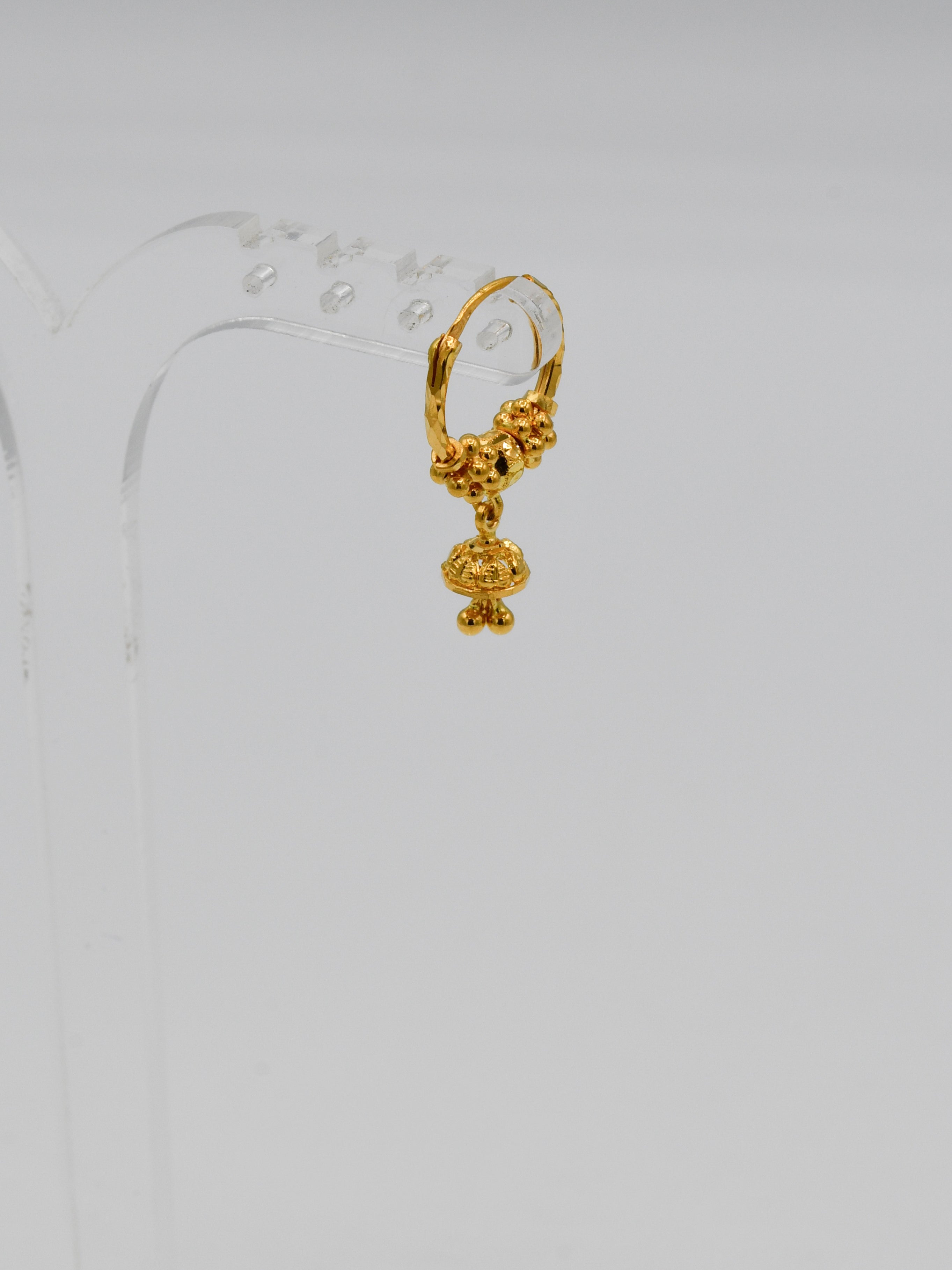 22Ct Gold Jhumkil Bali - Roop Darshan