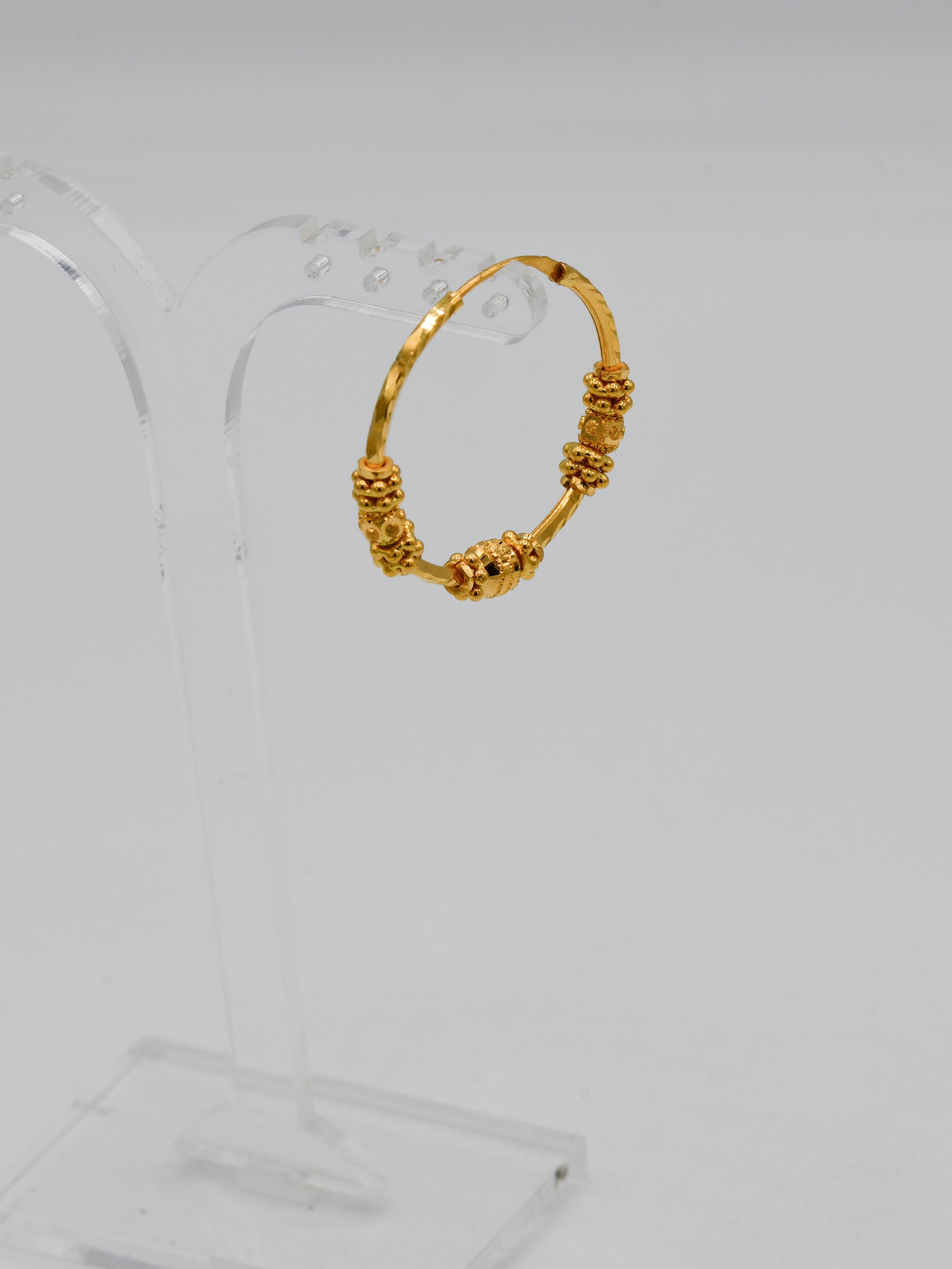 22ct Gold Ball Bali - Roop Darshan