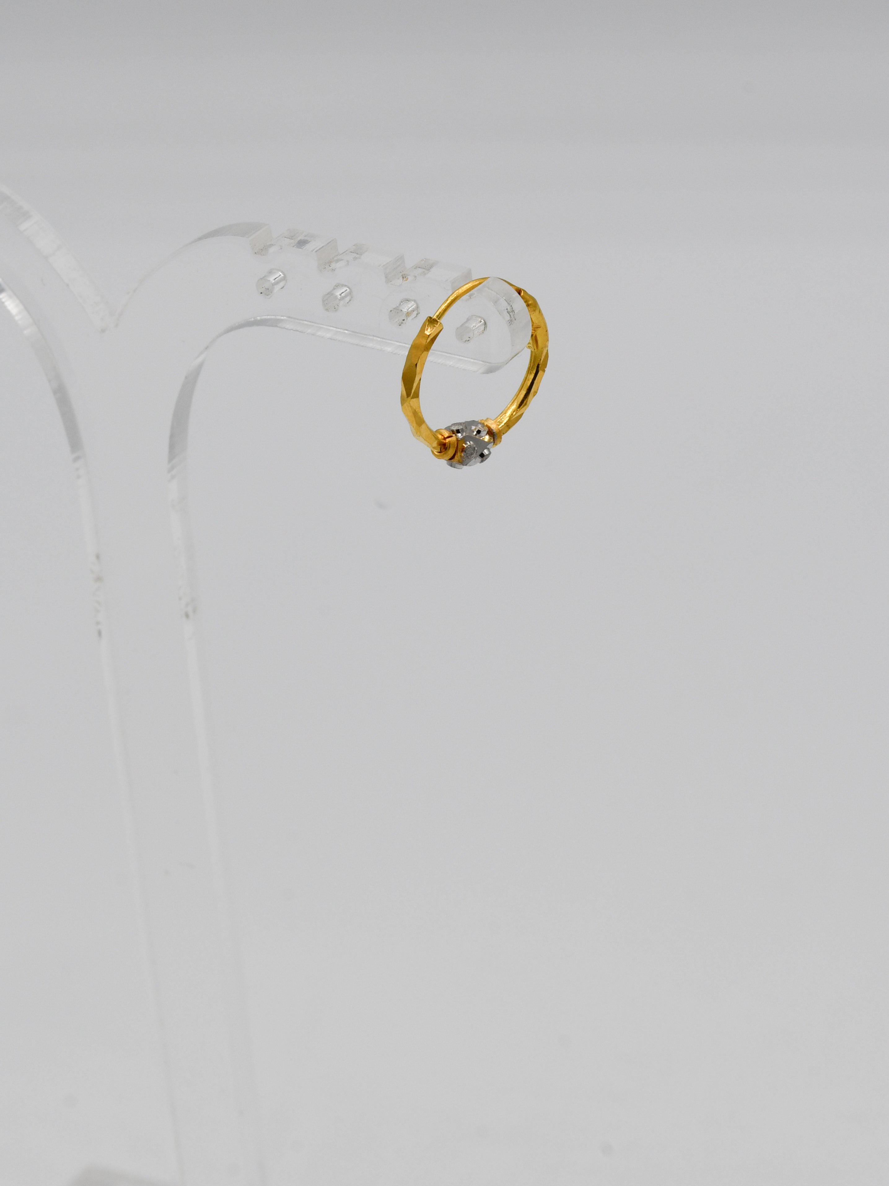 22Ct Gold Two Tone Ball Bali