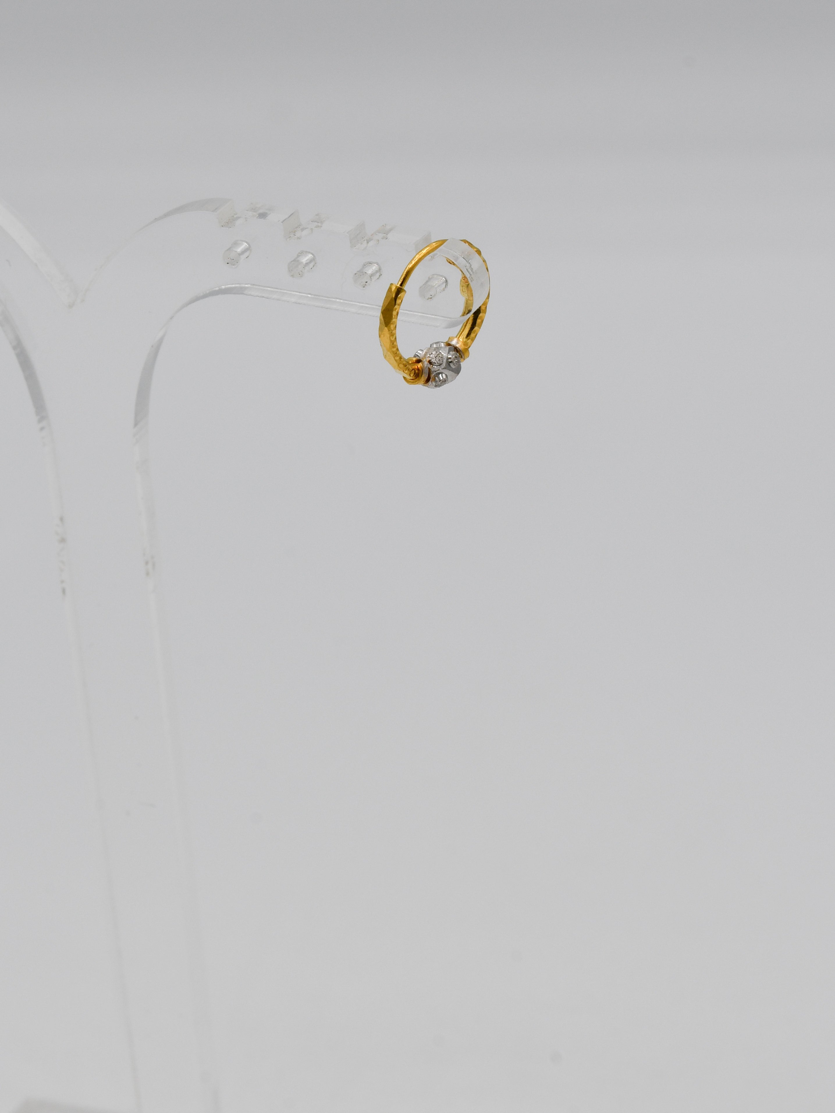 22Ct Gold Two Tone Ball Bali