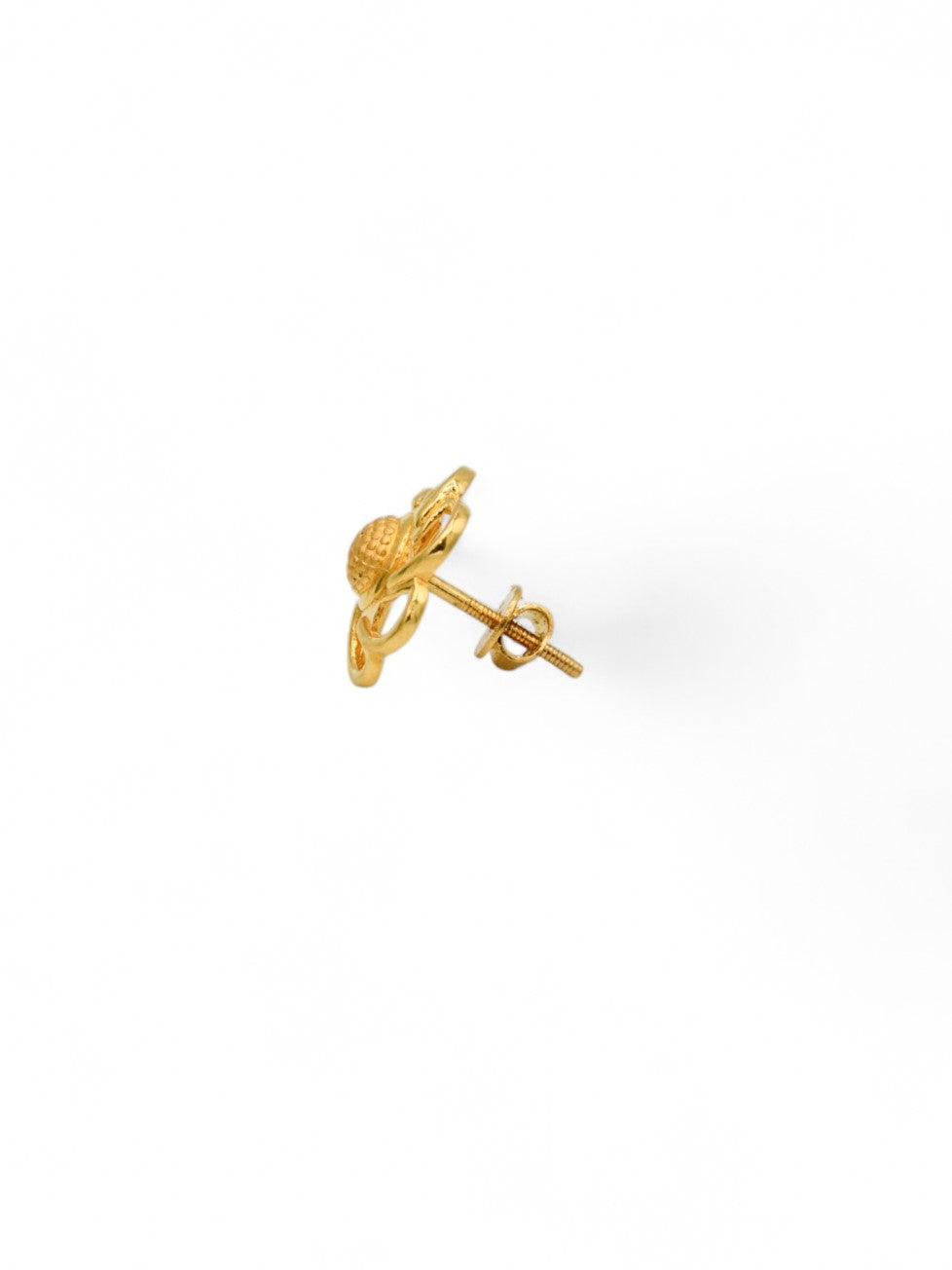 22ct Gold Stud Earrings - Roop Darshan