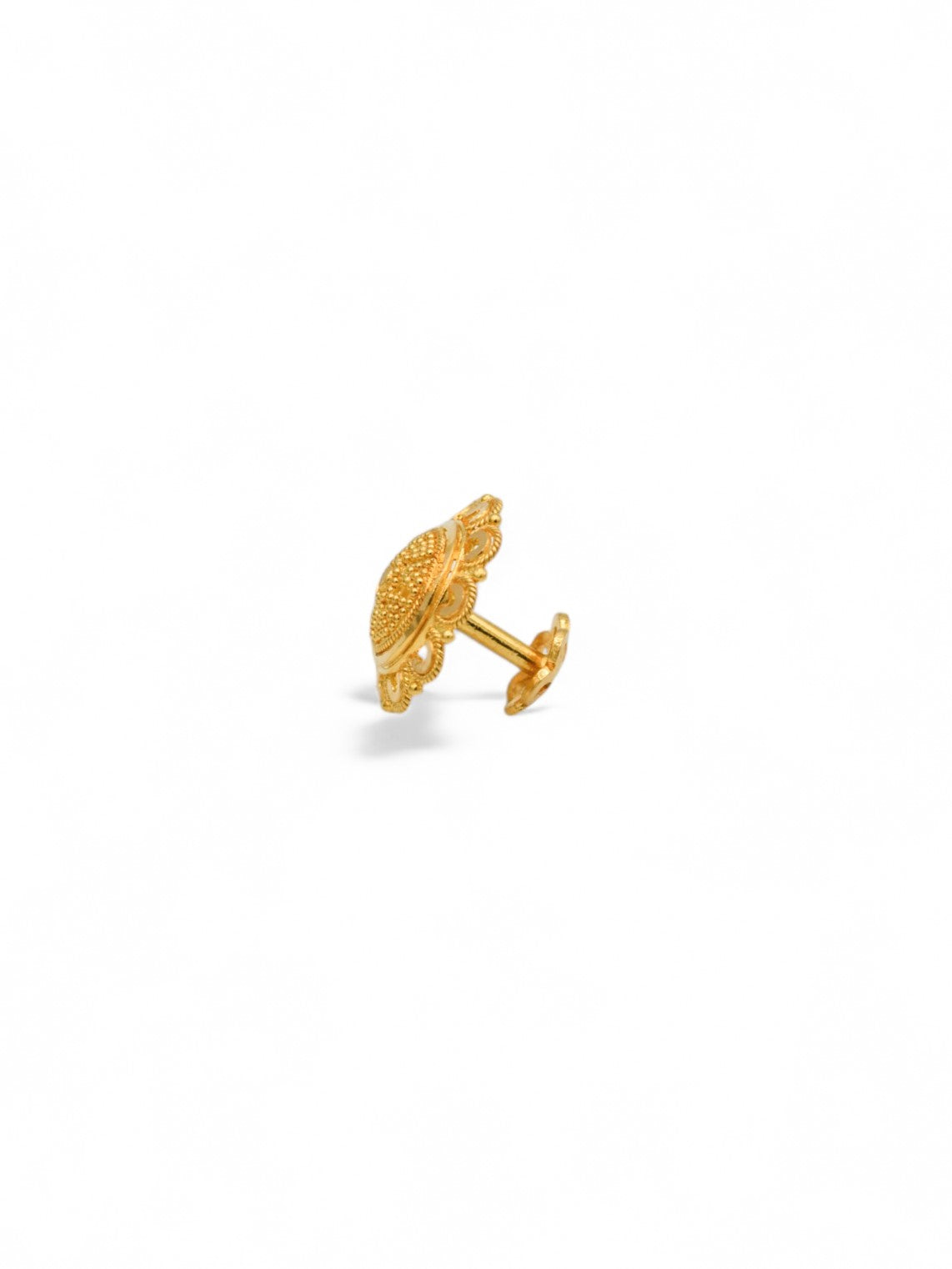 22ct Gold Stud Earrings - Roop Darshan