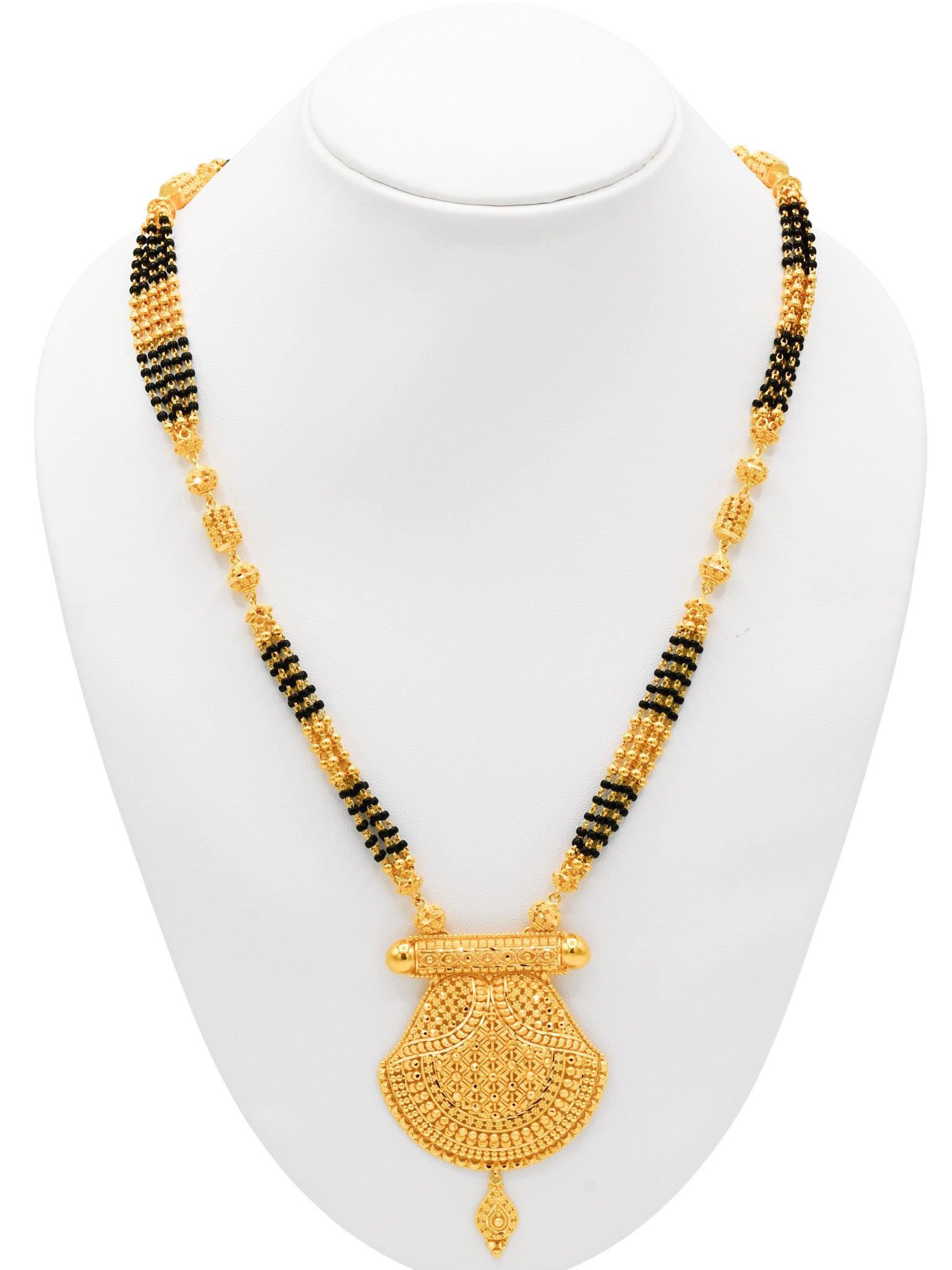 22Ct Gold Long Mangal Sutra - Roop Darshan