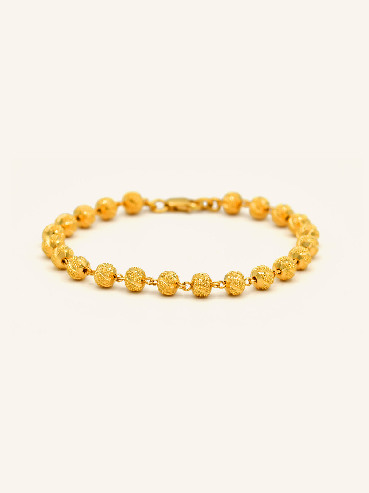 22ct Gold Ball Bracelet