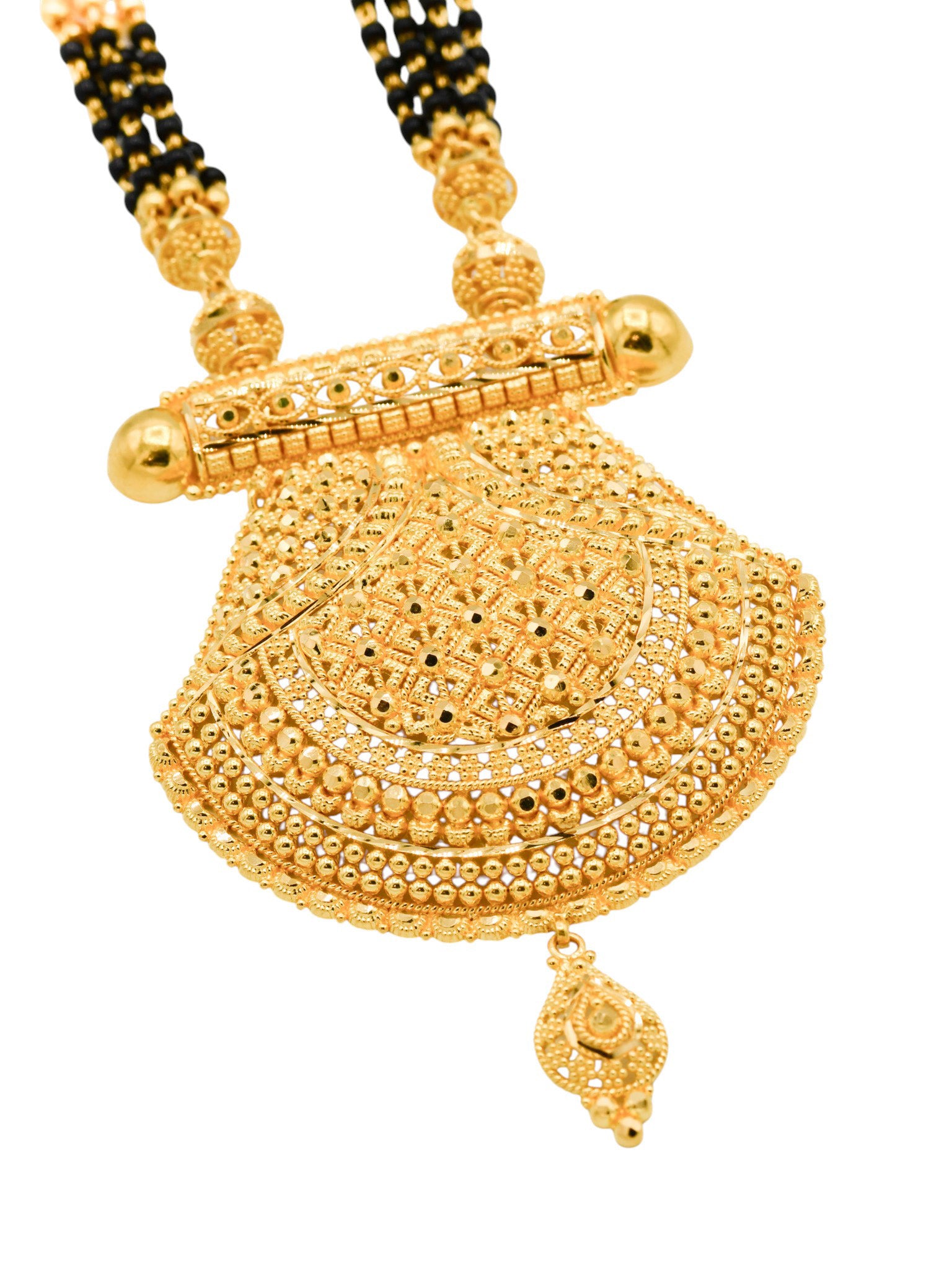 22Ct Gold Long Mangal Sutra - Roop Darshan