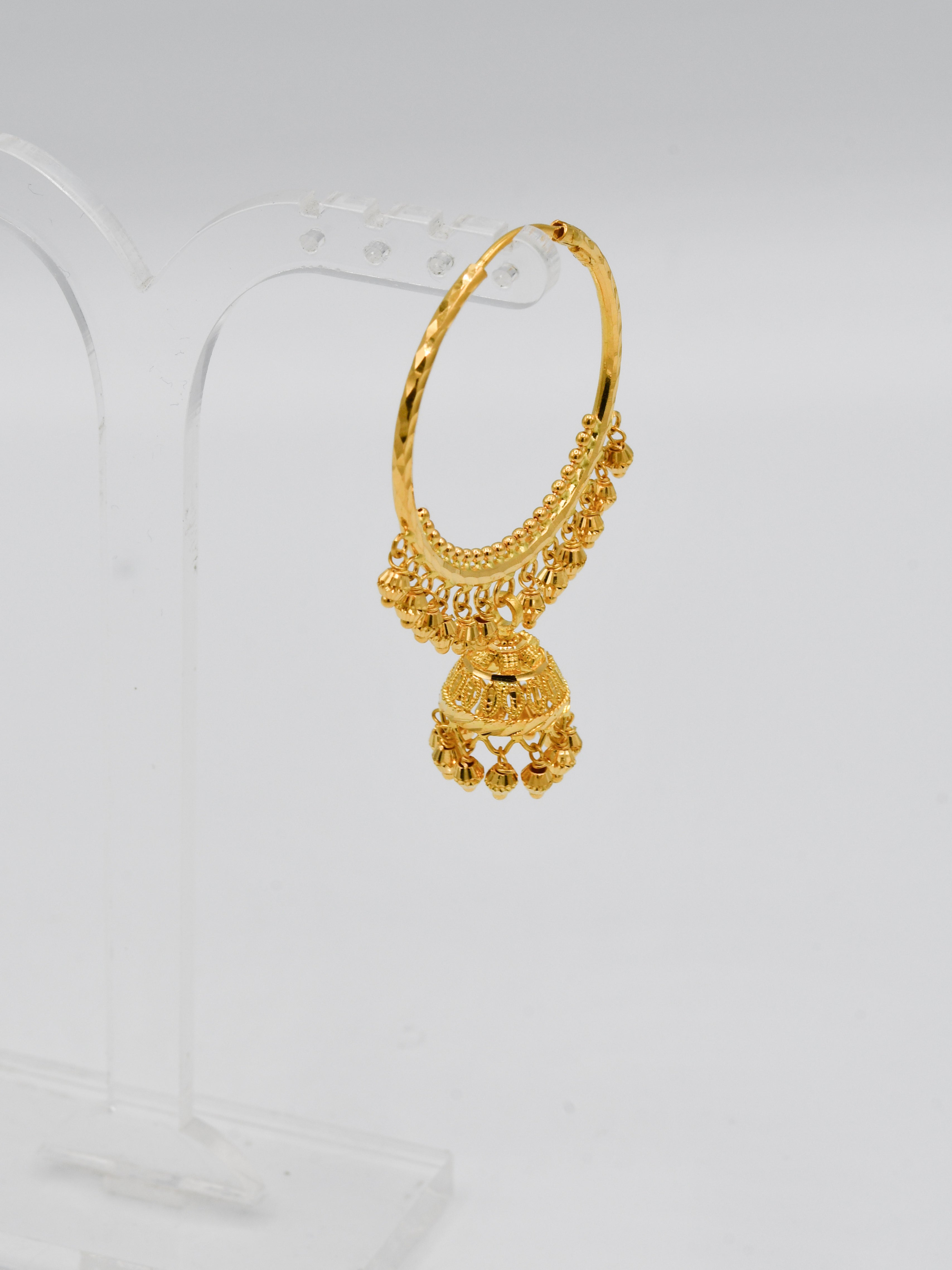 22Ct Gold Jhumki Bali