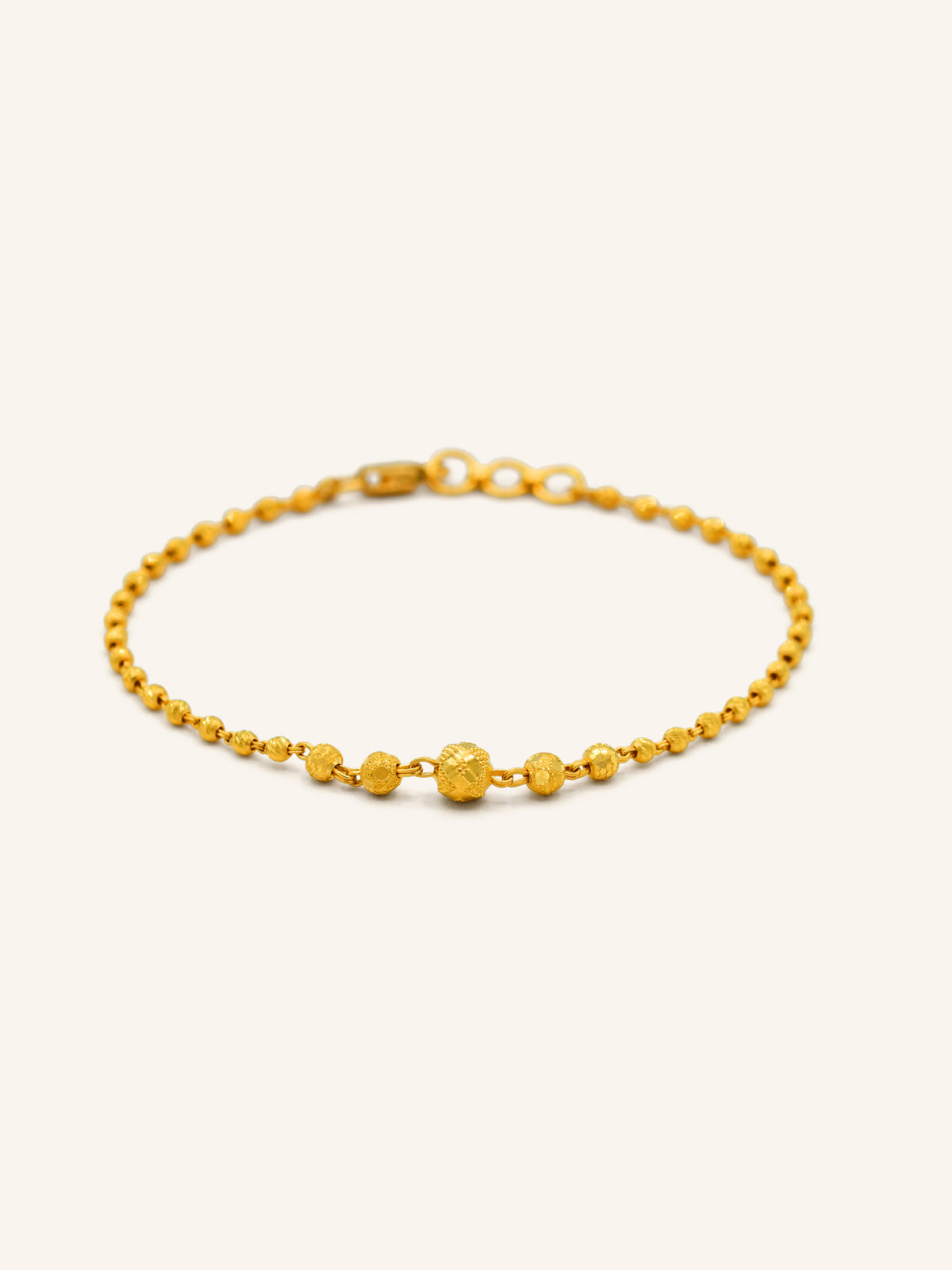 22ct Gold Ball Bracelet