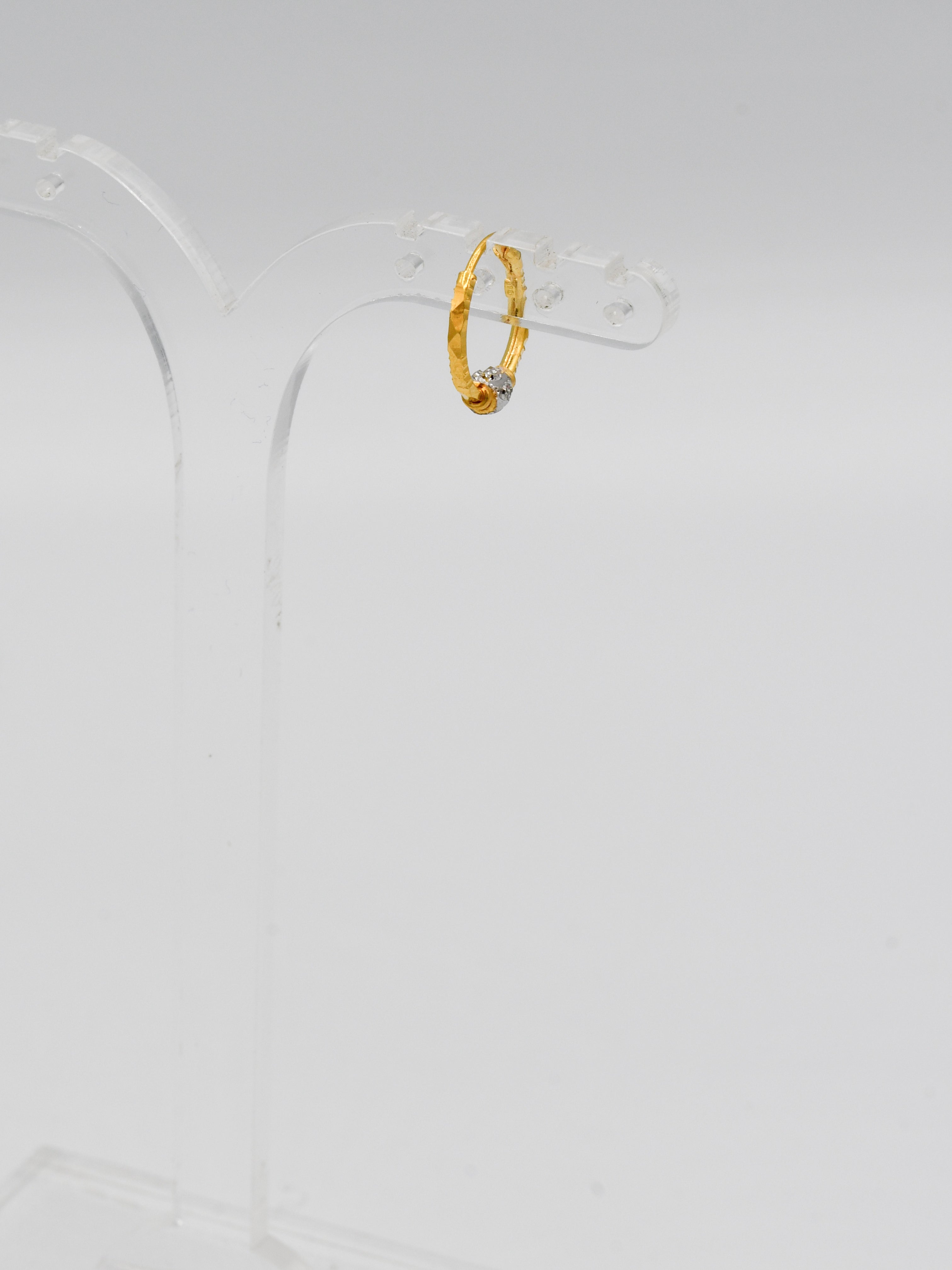 22Ct Gold Two Tone Ball Bali